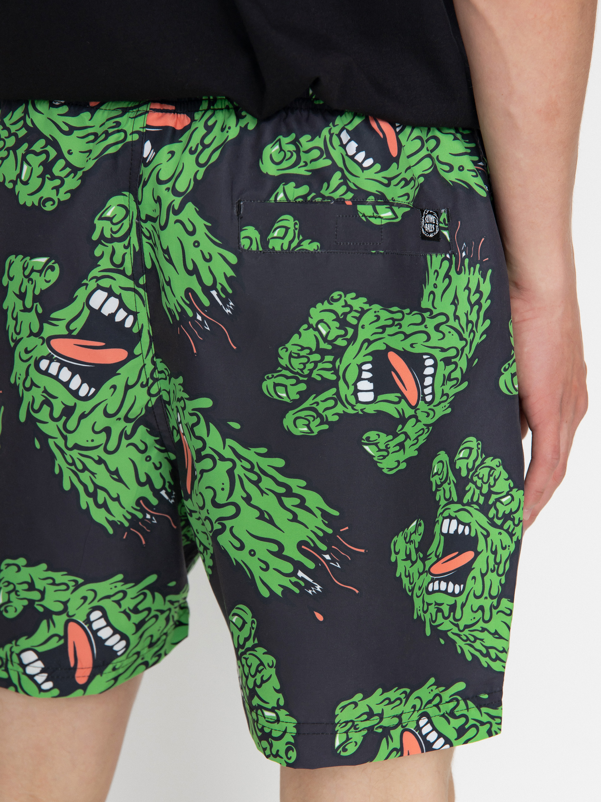 Santa Cruz Shorts Sb Hand Repeat (black)