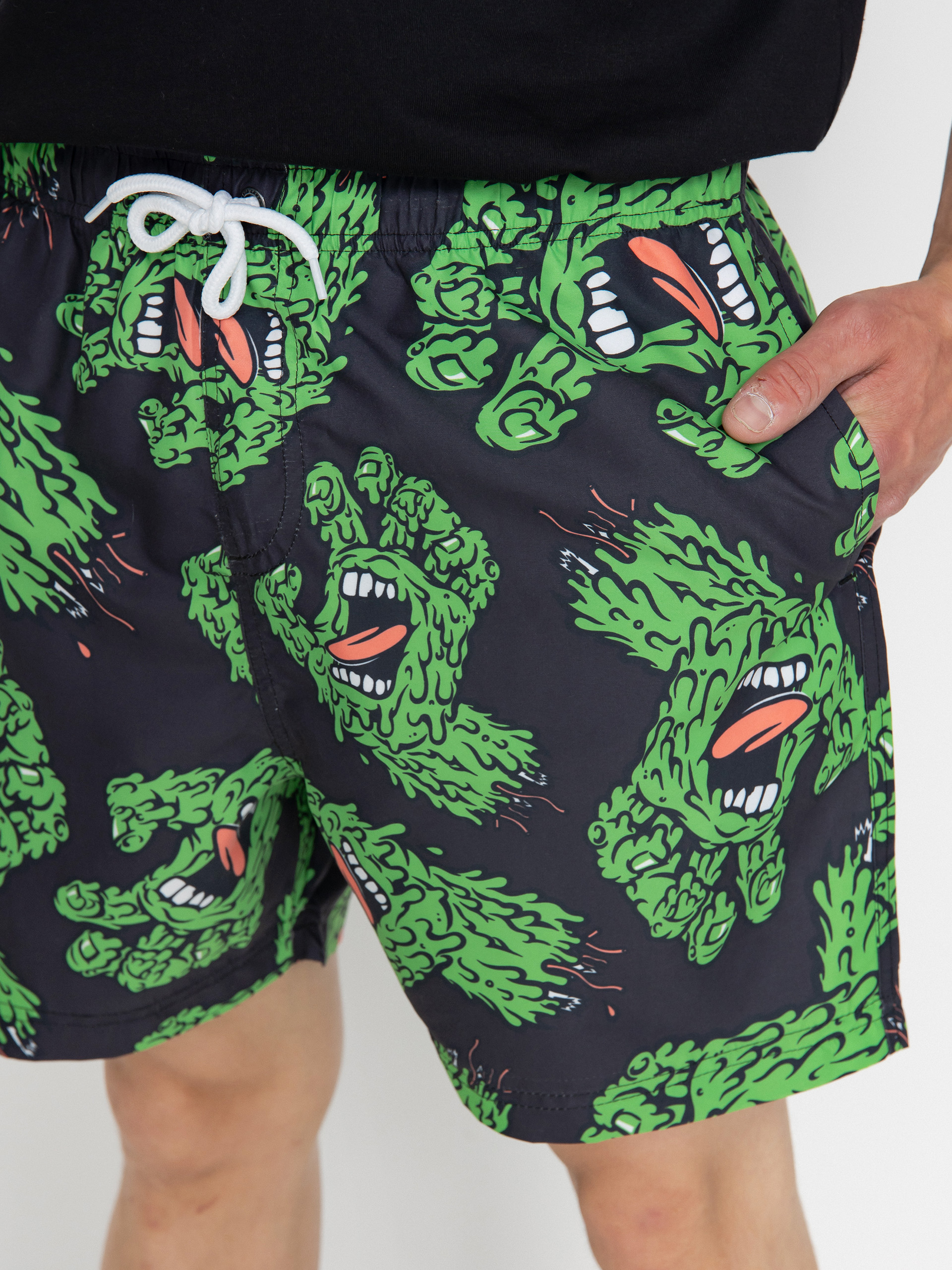 Santa Cruz Shorts Sb Hand Repeat (black)