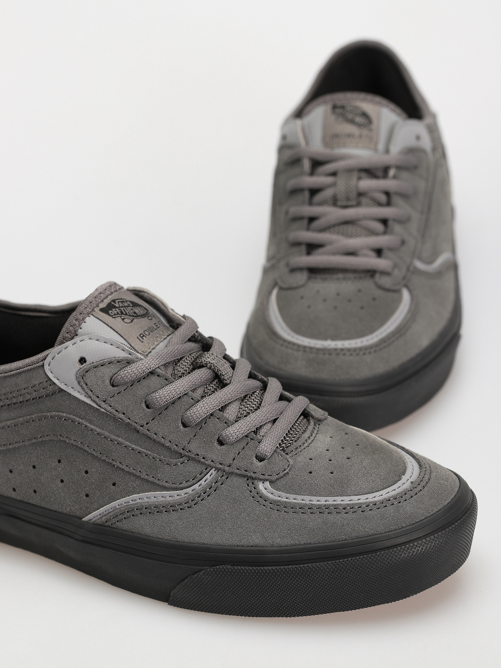 Vans Skate Rowley Shoes (suede charcoal/black)