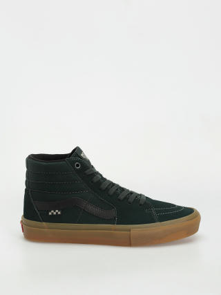Vans Skate Sk8 Hi Shoes (green/gum)