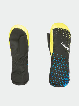 Level Funny Mitt JR Gloves (black/yellow)