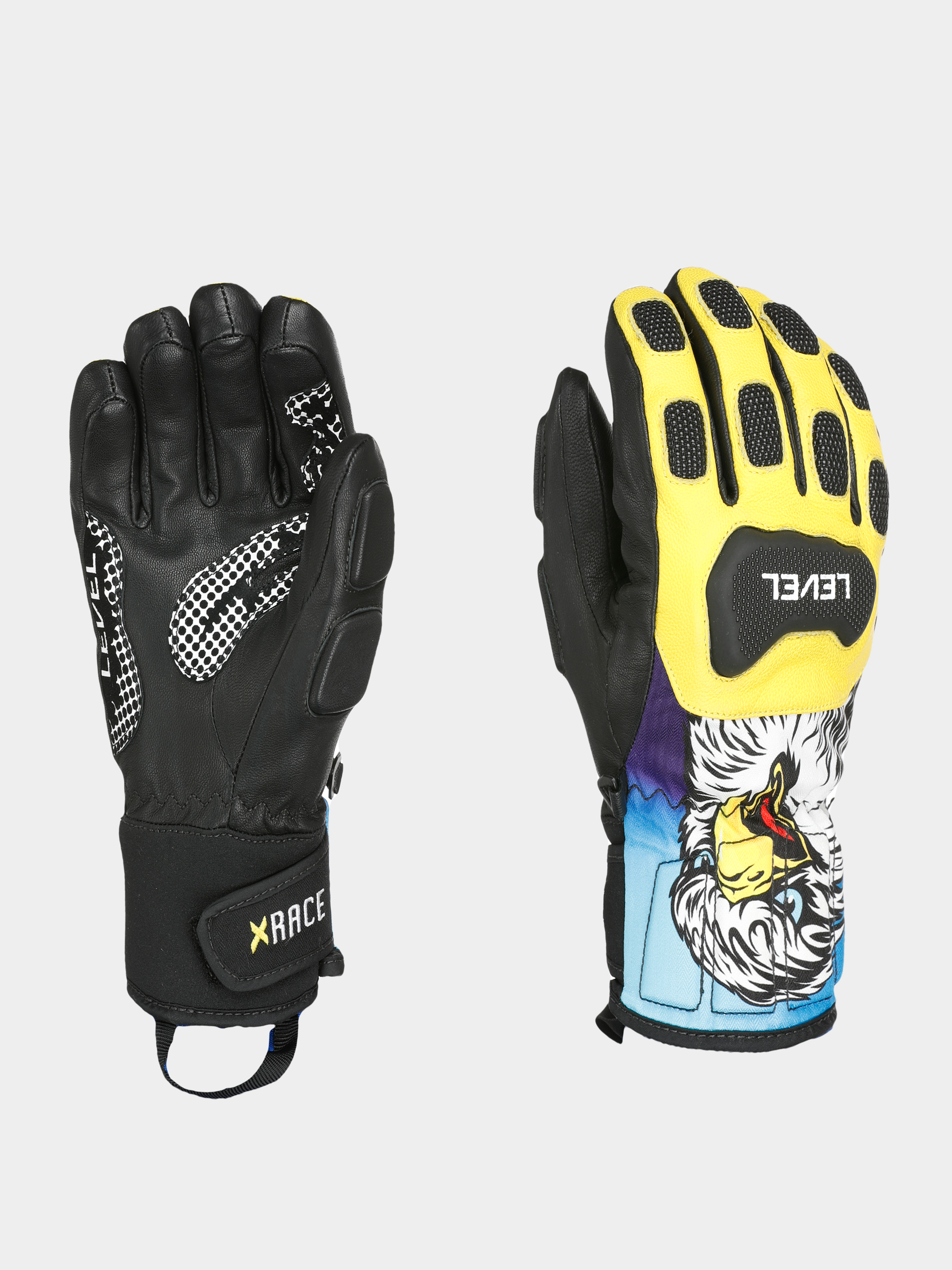 Level X Race Jr JR Gloves (goldeneagle)