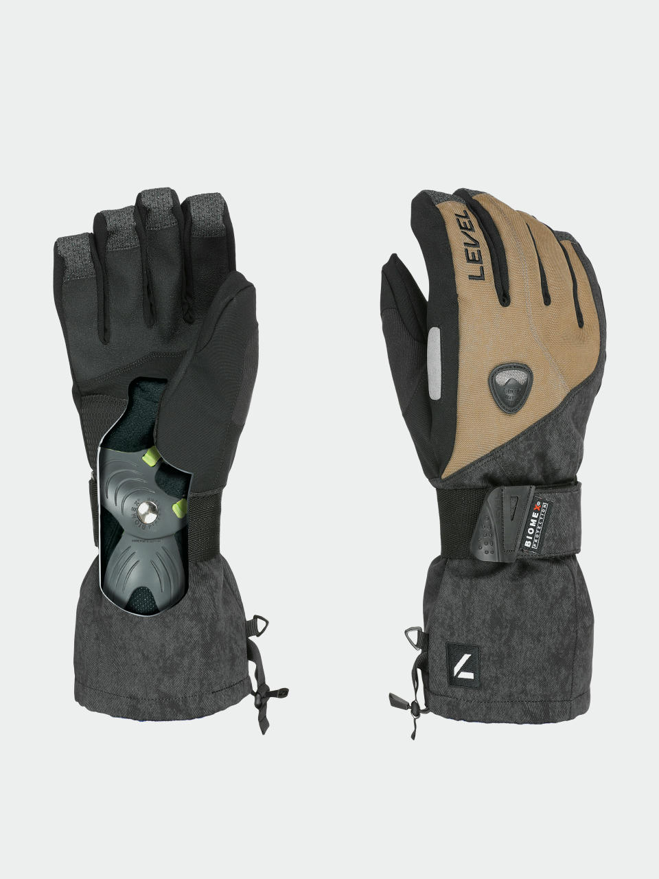 Level Fly Gloves (olive green)