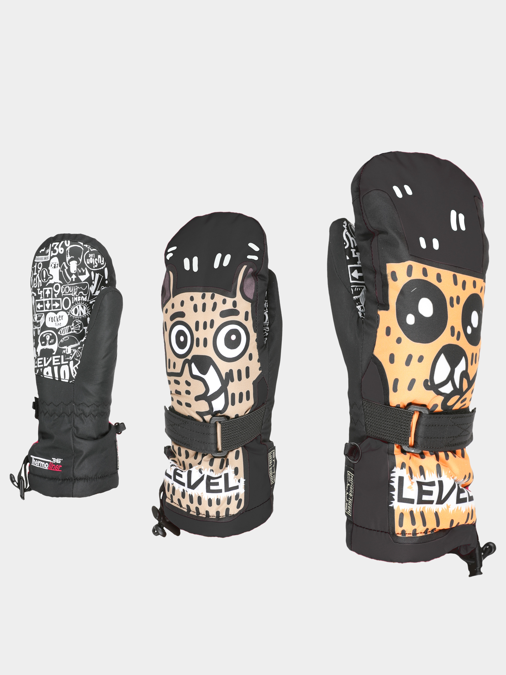 Level Junior Mitt JR Gloves (wood)