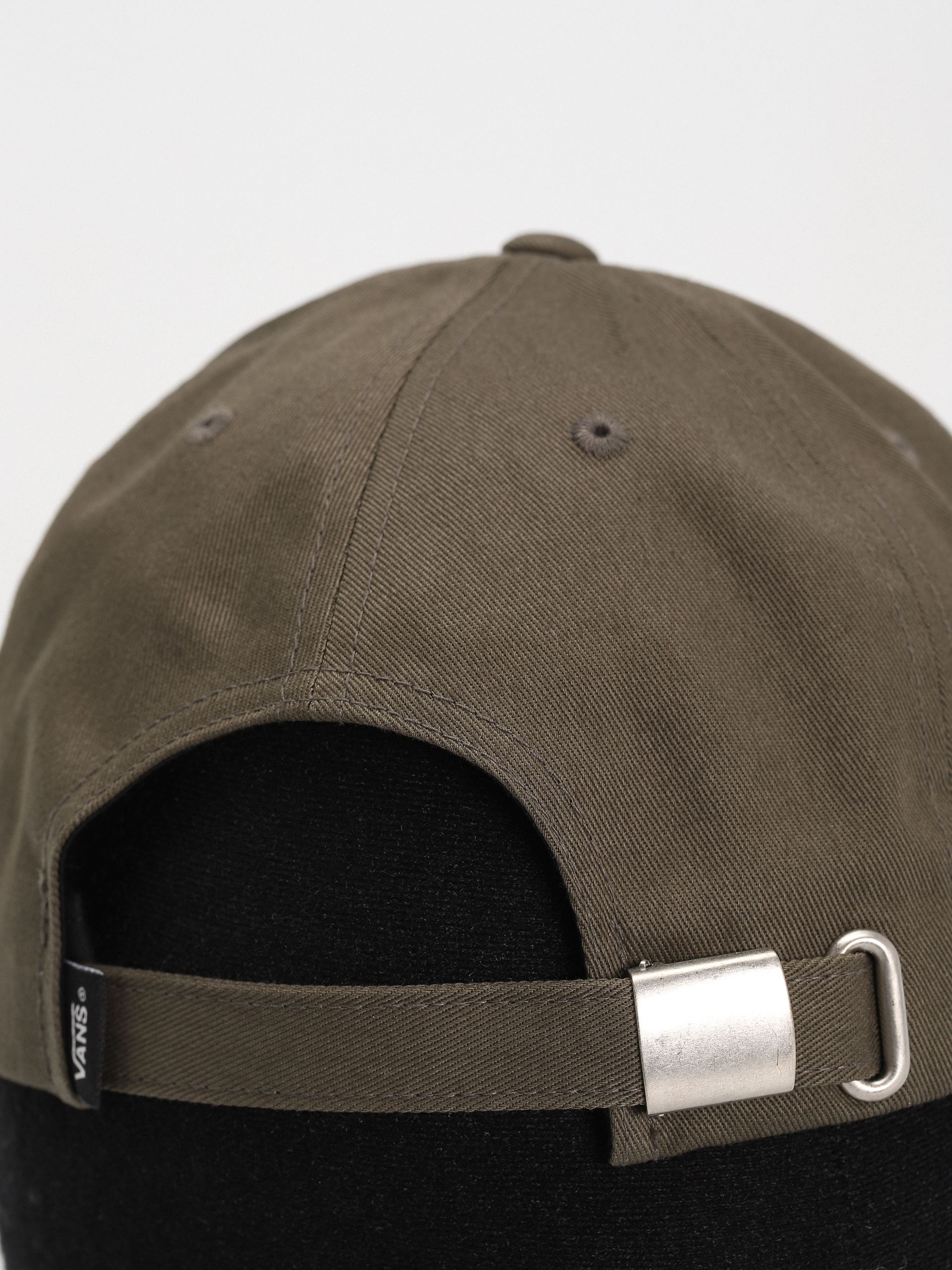 Vans Script Curved Bill Jockey Cap (loden green)