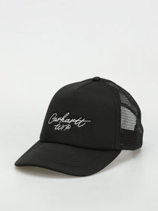 Carhartt WIP Signature Trucker Cap (black/white)