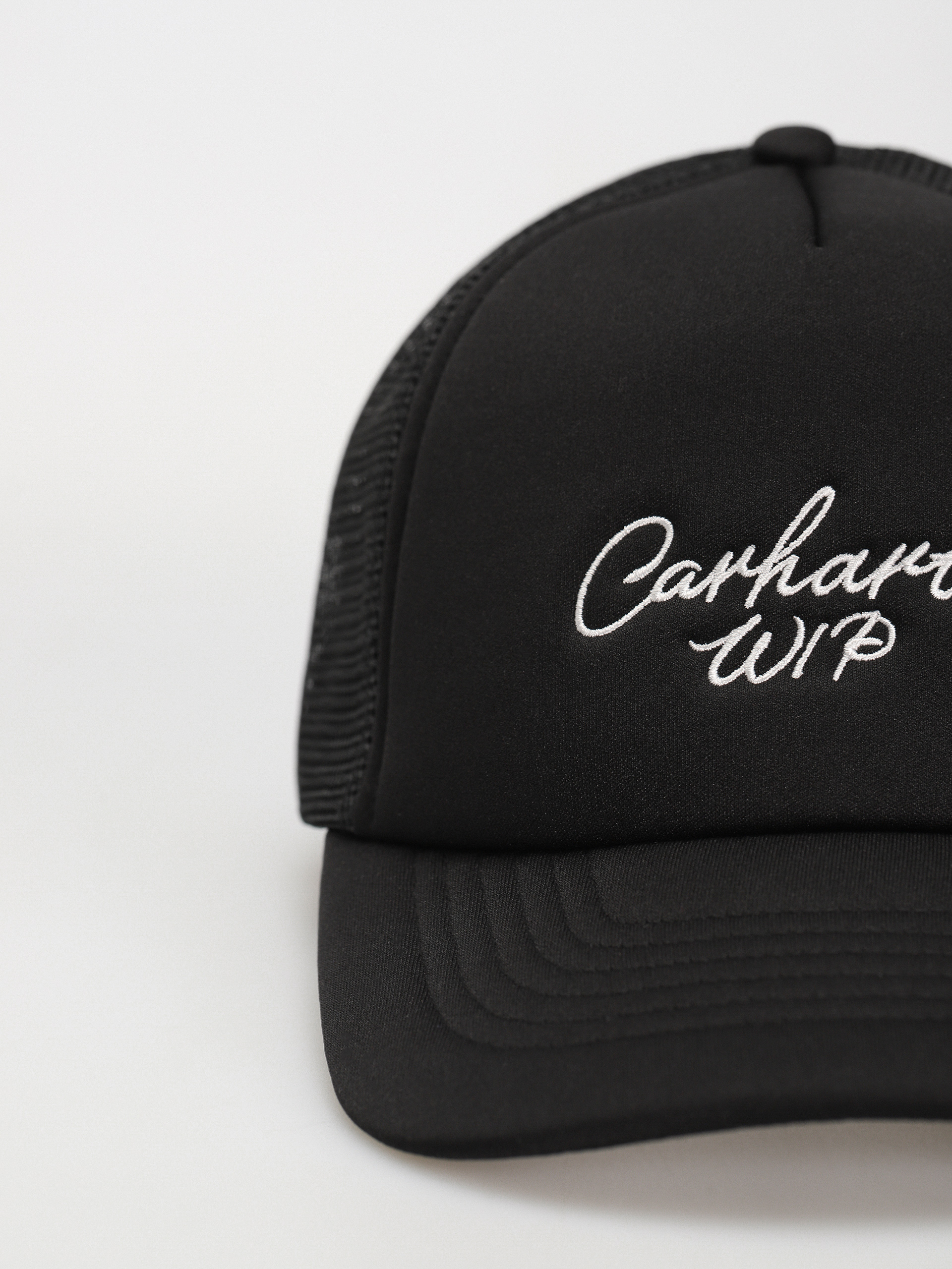 Carhartt WIP Signature Trucker Cap (black/white)