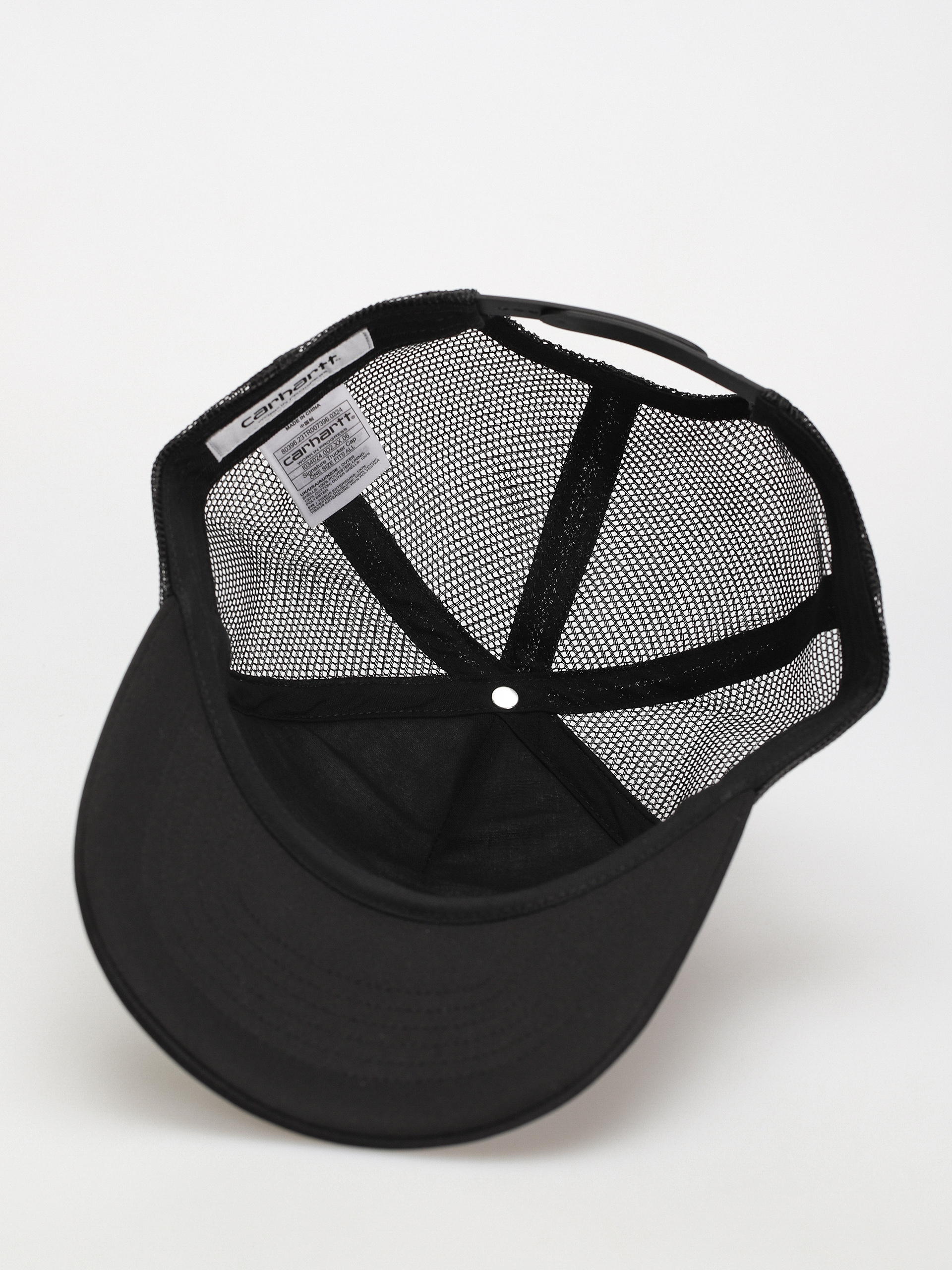 Carhartt WIP Signature Trucker Cap - black (black/white)