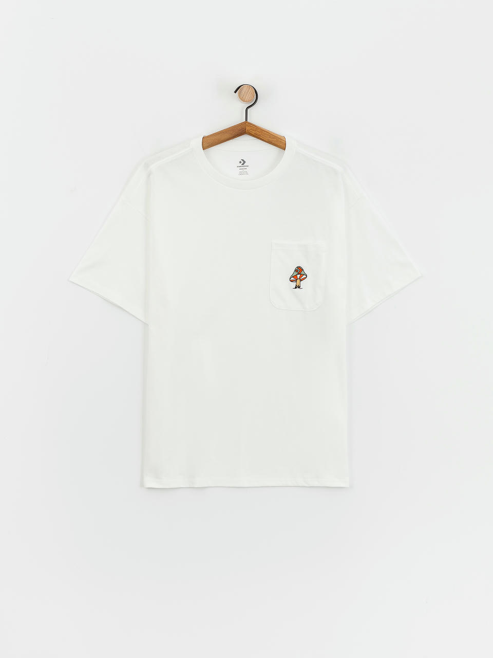 Converse Mushroom Star Chevron T-Shirt (optical white)