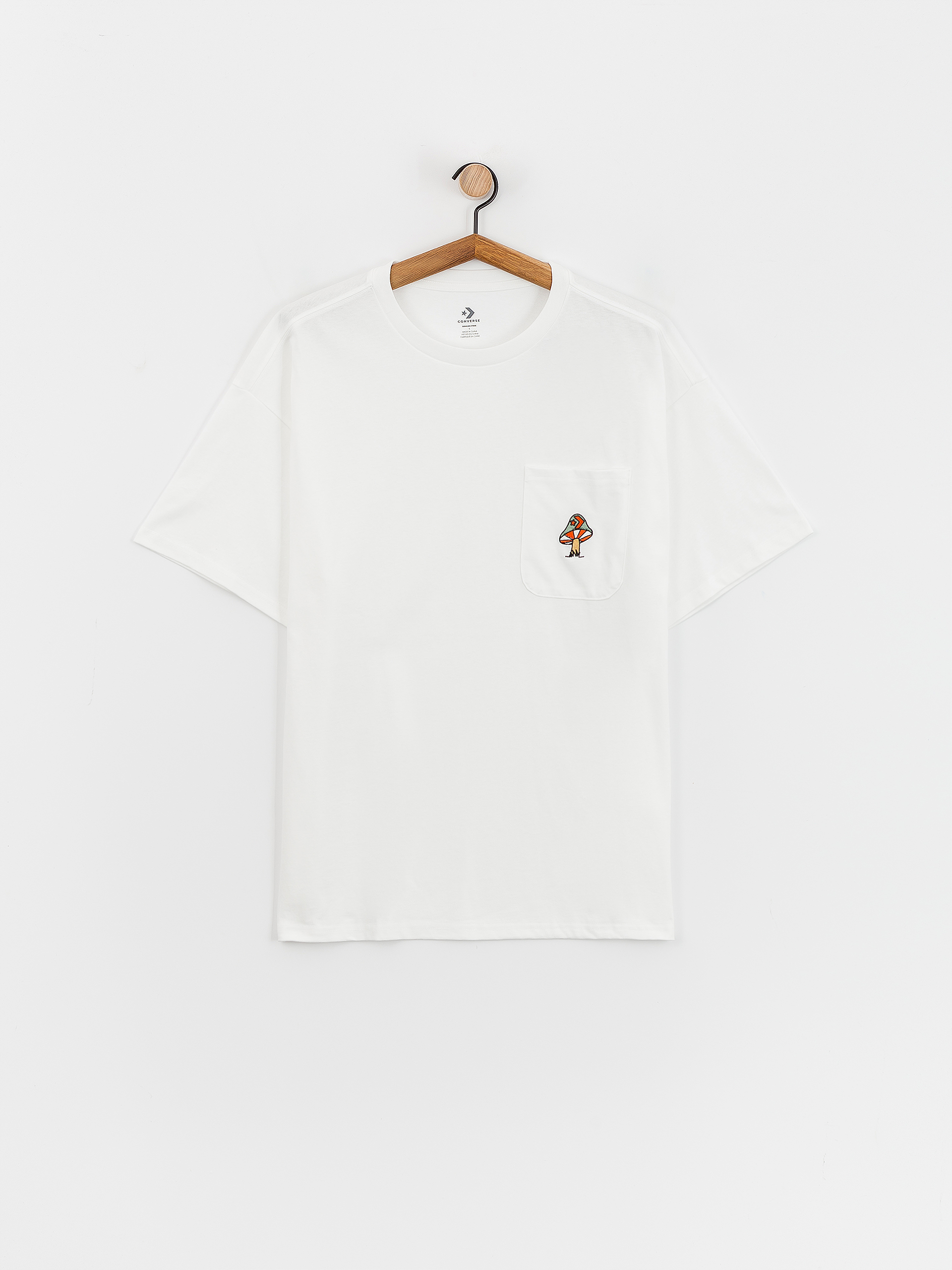 Converse Mushroom Star Chevron T-Shirt (optical white)