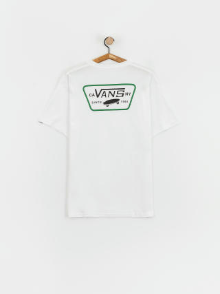 Vans Full Patch Back T-Shirt (white/black/verdant grn)