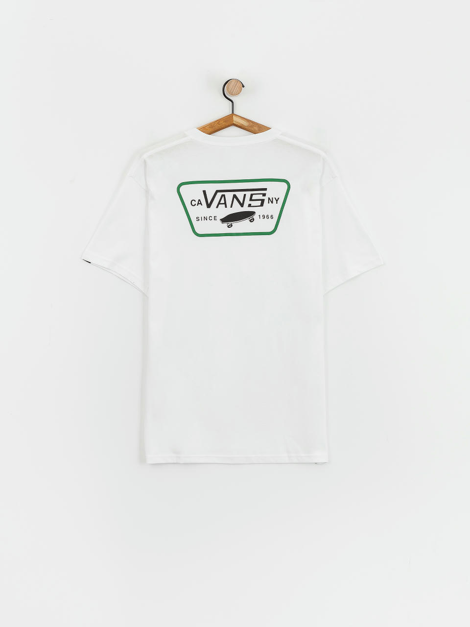 Vans Full Patch Back T-Shirt (white/black/verdant grn)