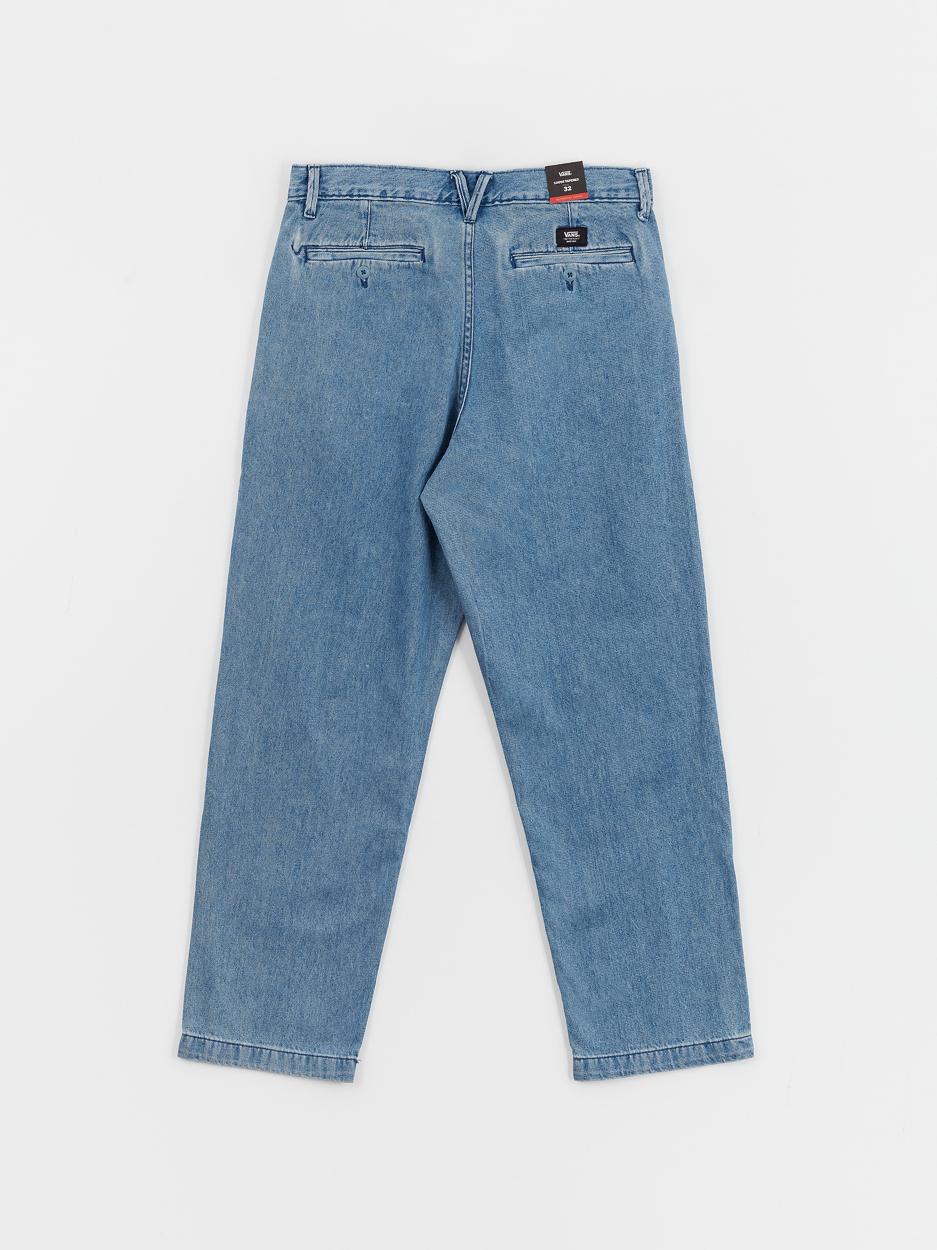 Vans Authentic Chino Loose Tapered Pltd Dm Pants (stonewash/blue)