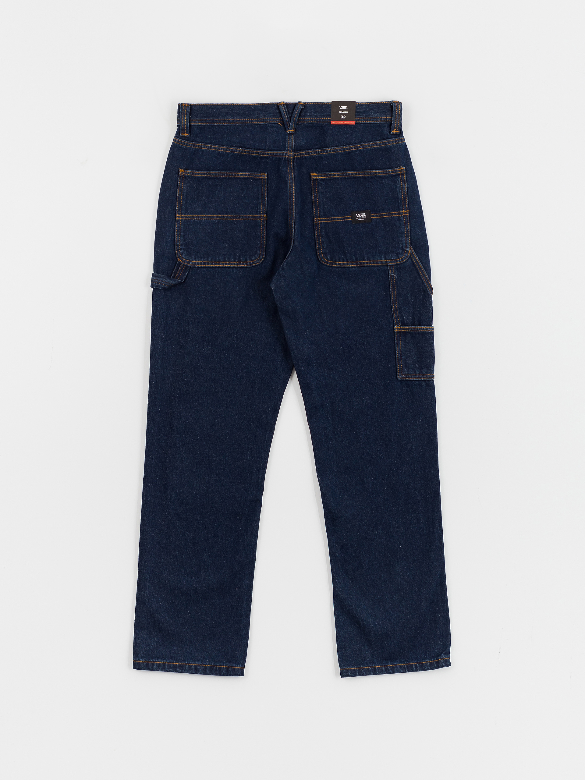 Vans Drill Chore Relaxed Carpenter Denim Pants (dark denim)