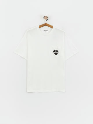 Carhartt WIP Amour Pocket T-Shirt (white/black)