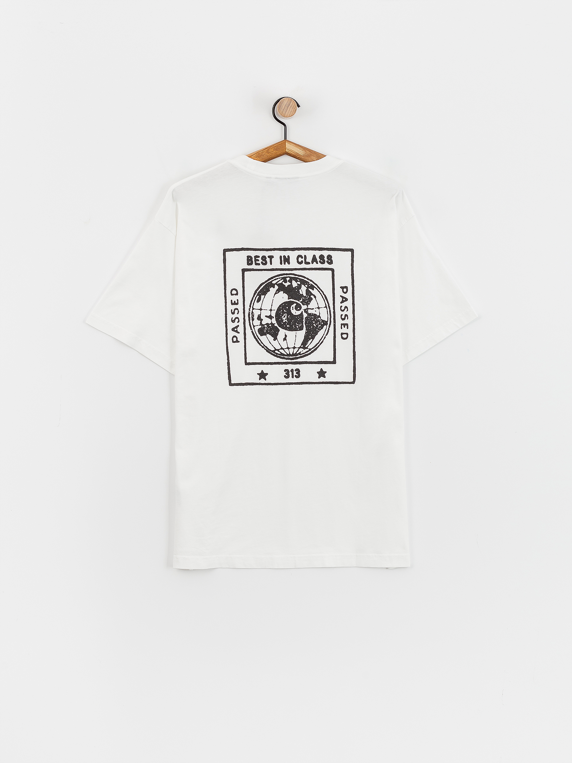 Carhartt WIP Stamp T-Shirt (white/black)