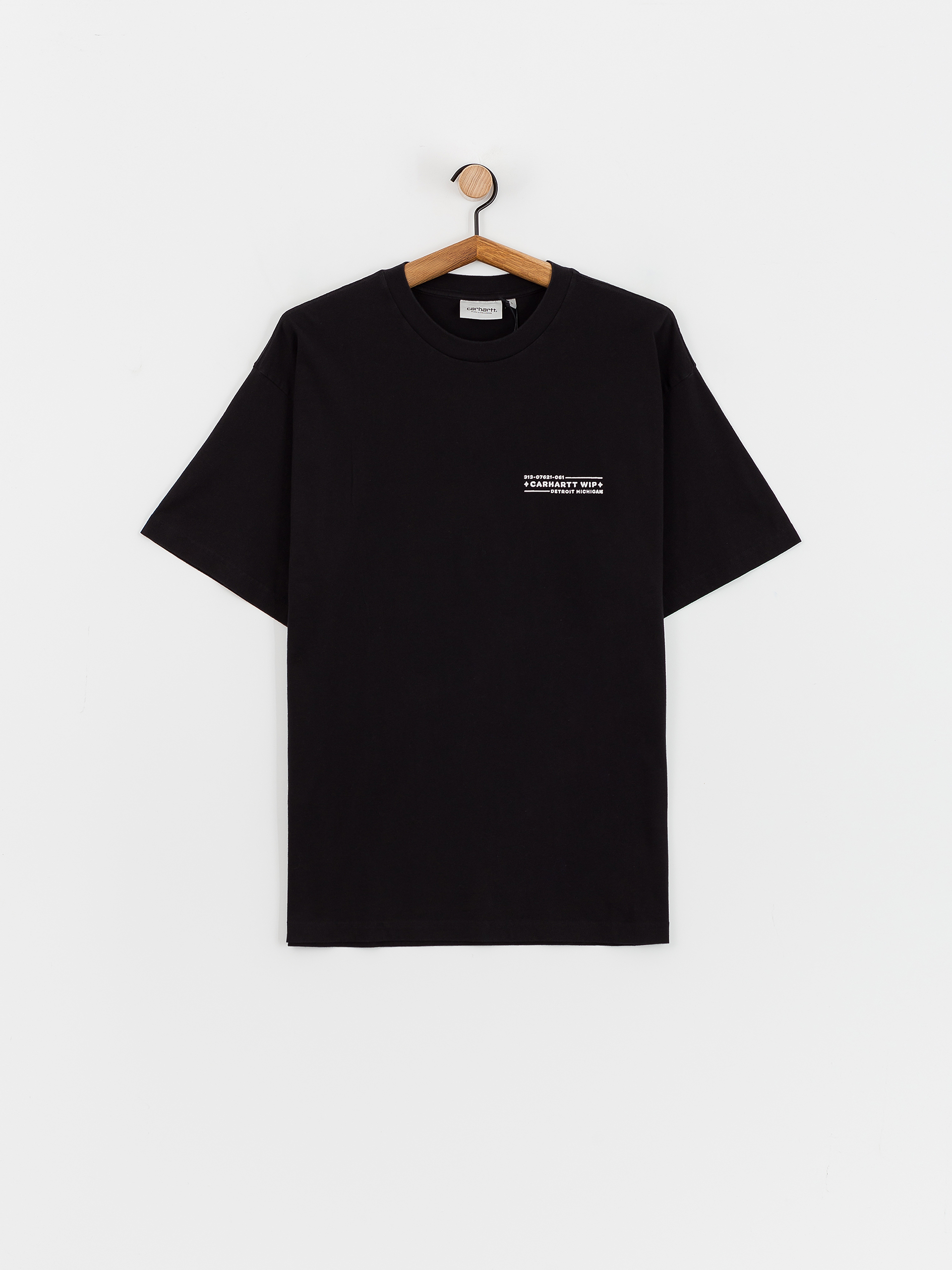 Carhartt WIP Stamp T-Shirt - black (black/white)
