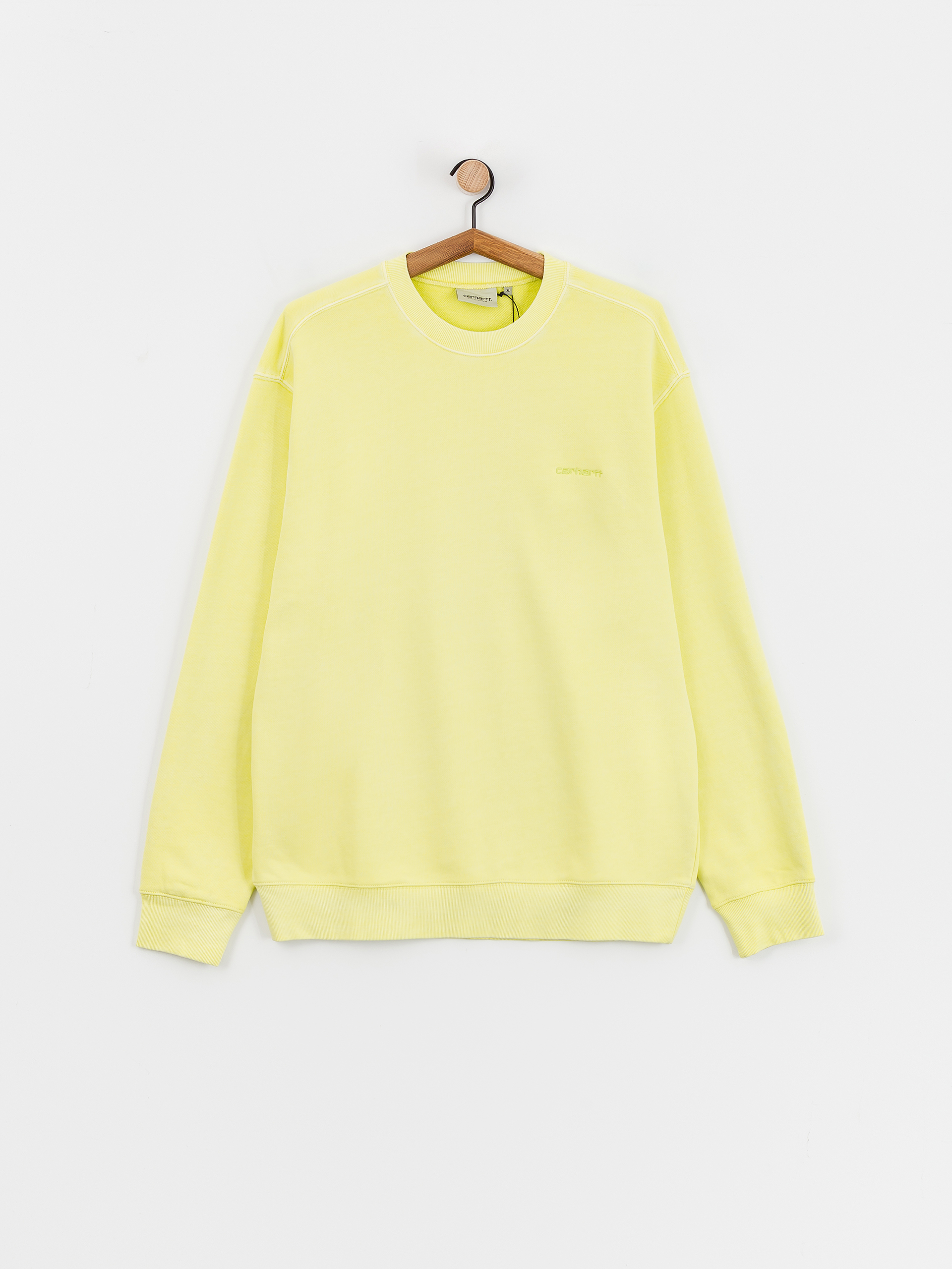 Carhartt WIP Duster Script Sweatshirt (arctic lime)