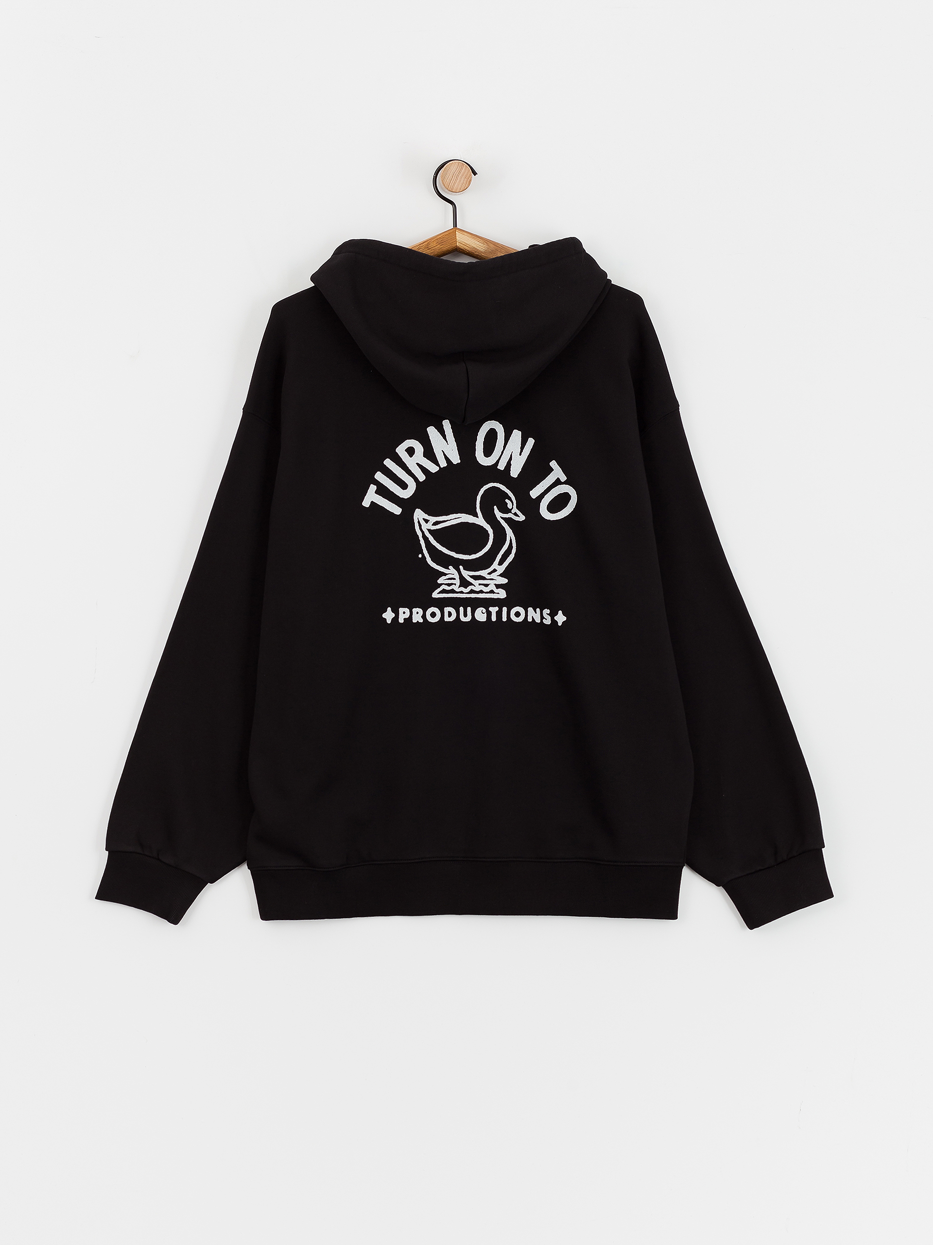 Carhartt WIP Stamp HD Hoodie - black (black/white)