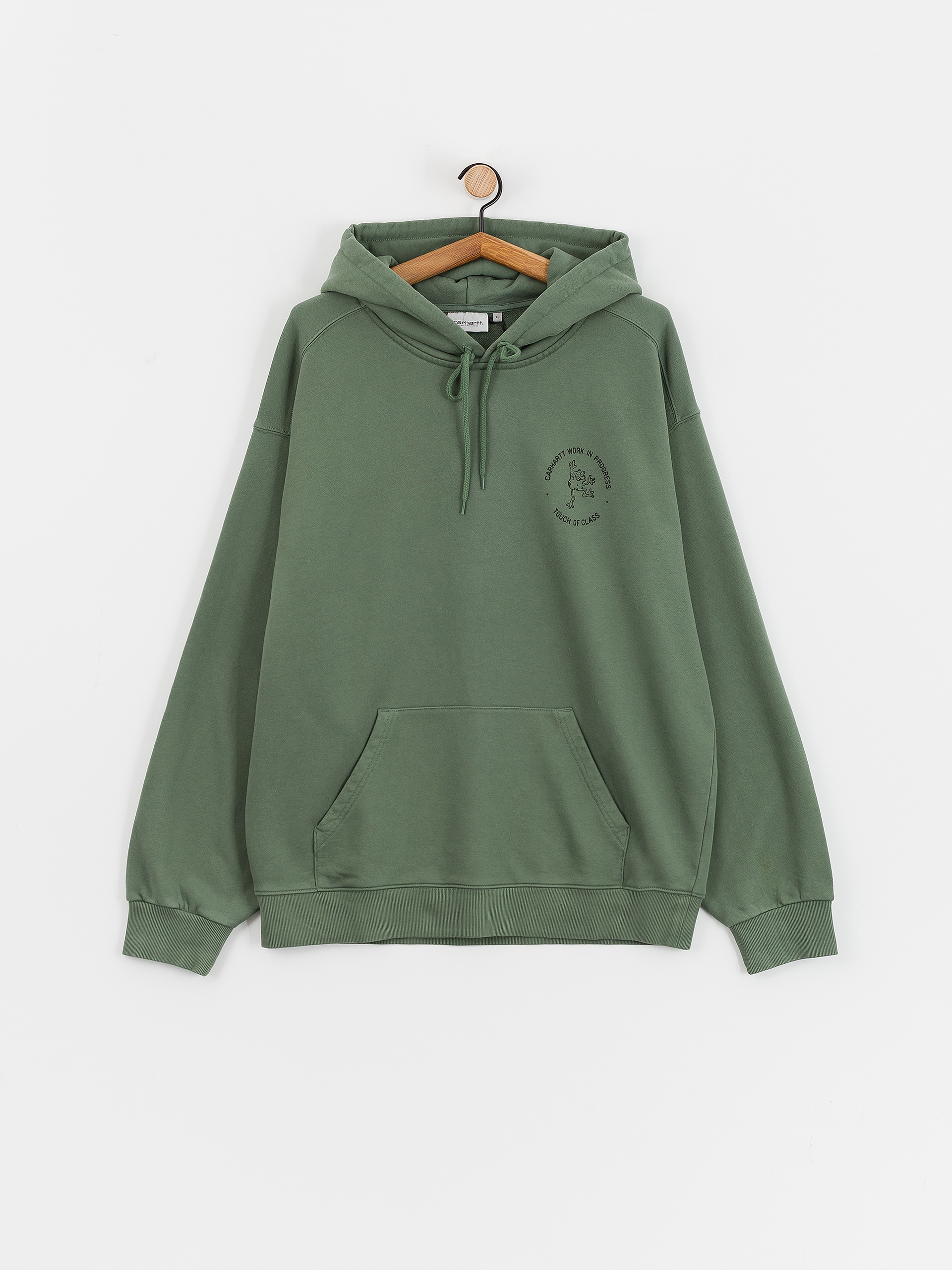 Carhartt WIP Stamp HD Hoodie (duck green/black)