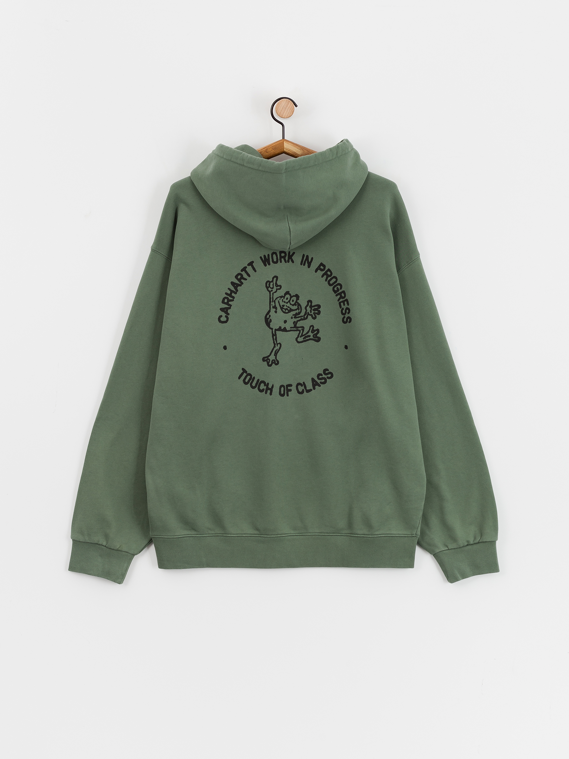 Carhartt WIP Stamp HD Hoodie (duck green/black)