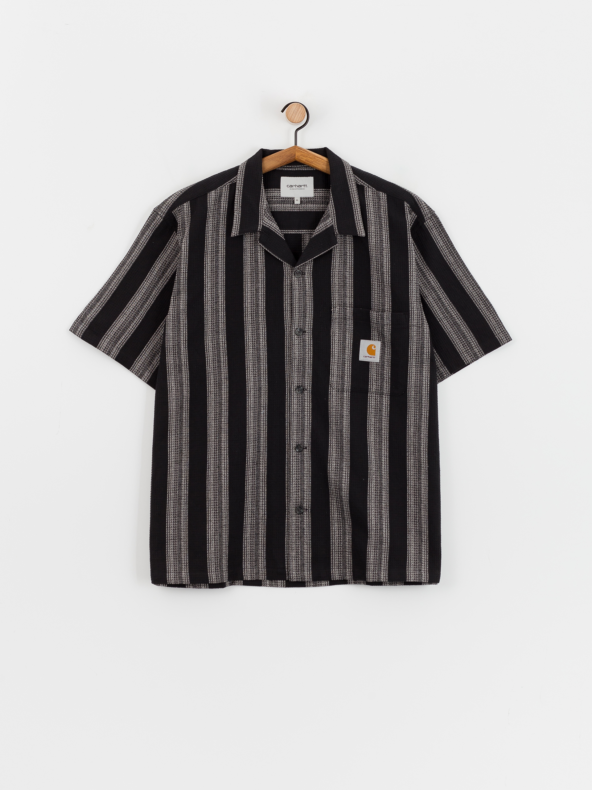 Carhartt WIP Dodson Shirt - black (dodson stripe/black)