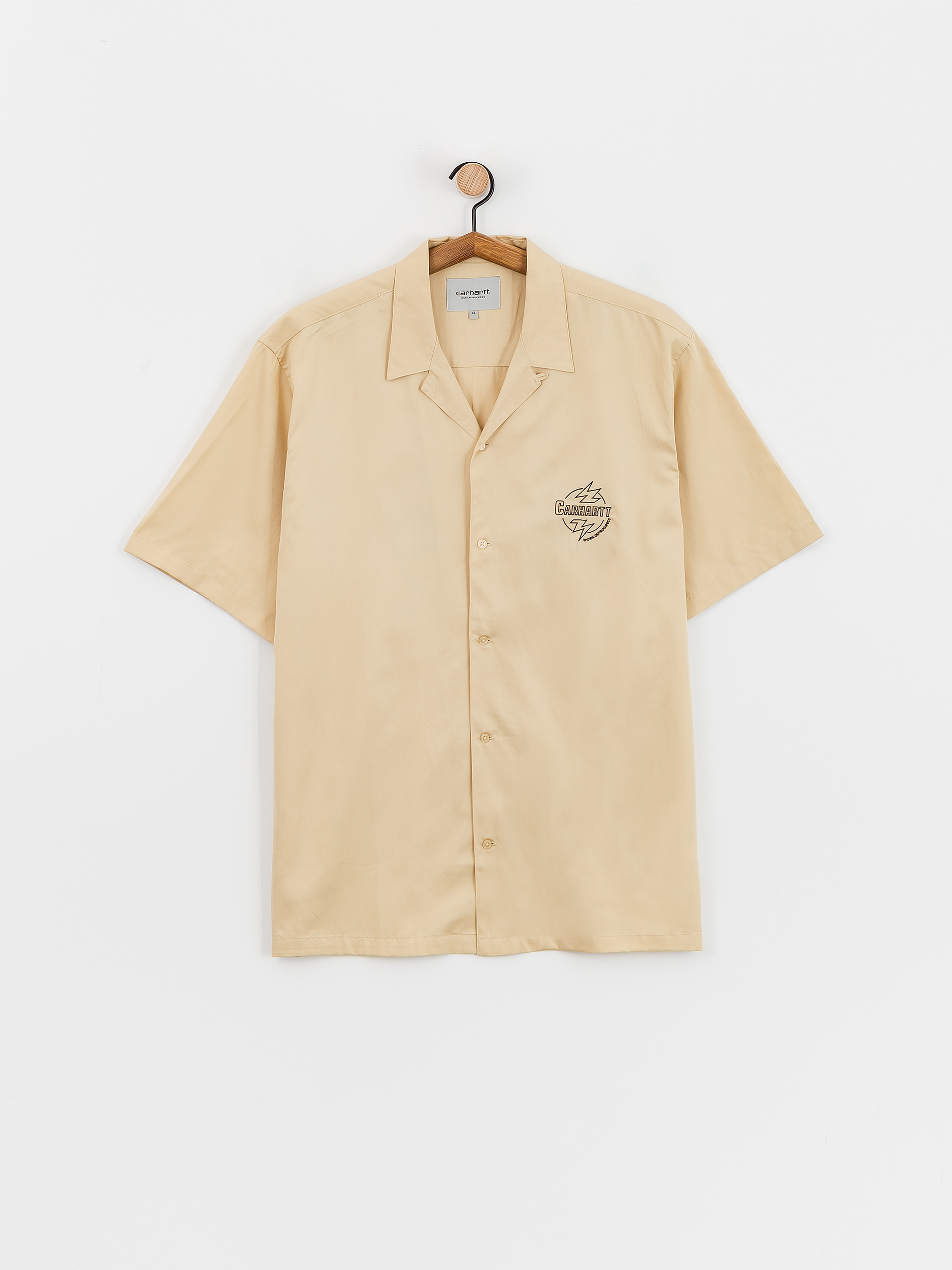 Carhartt WIP Ablaze Hemd (cornsilk/black)