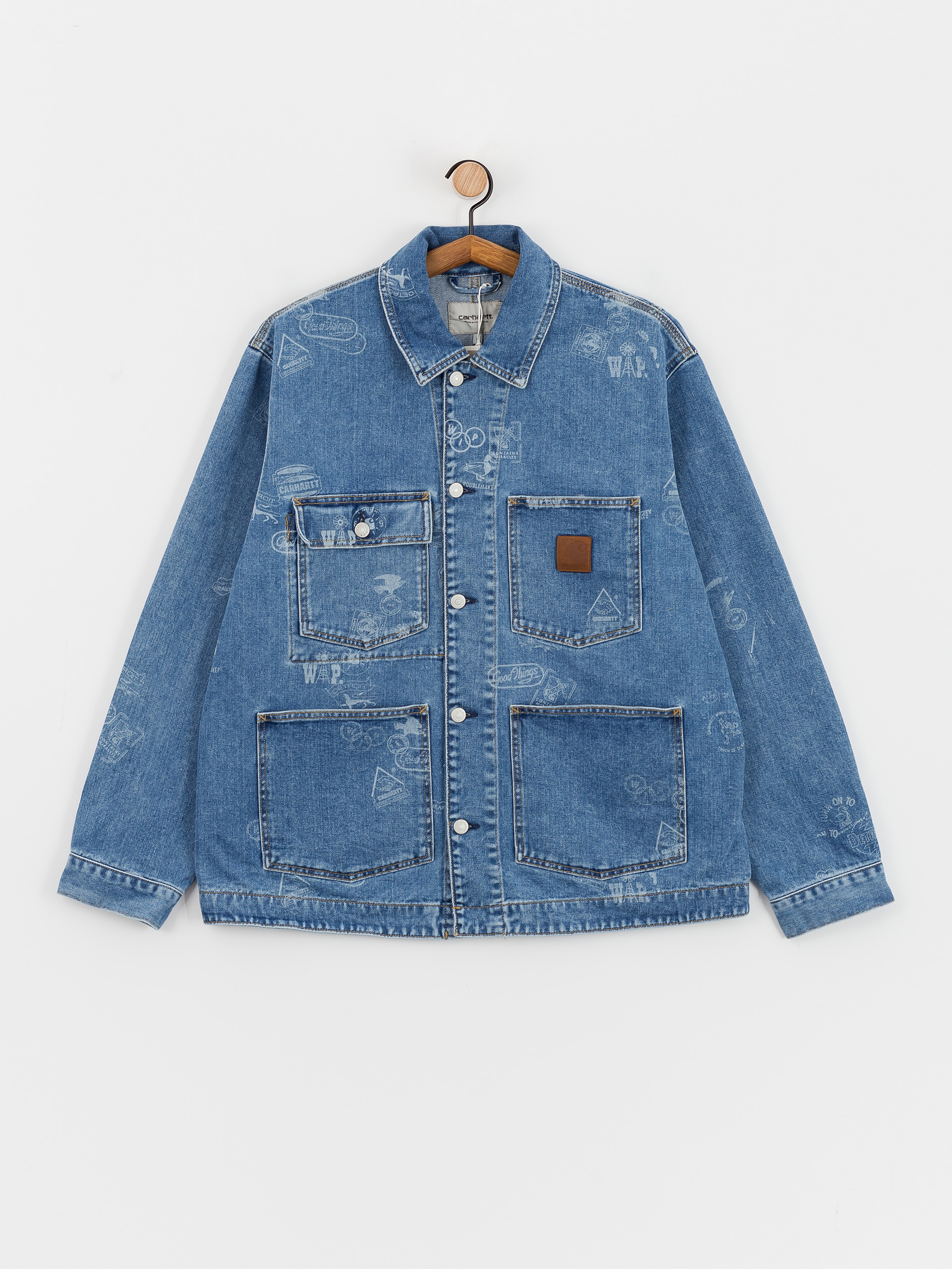 Carhartt WIP Stamp Jacket (stamp print/blue)