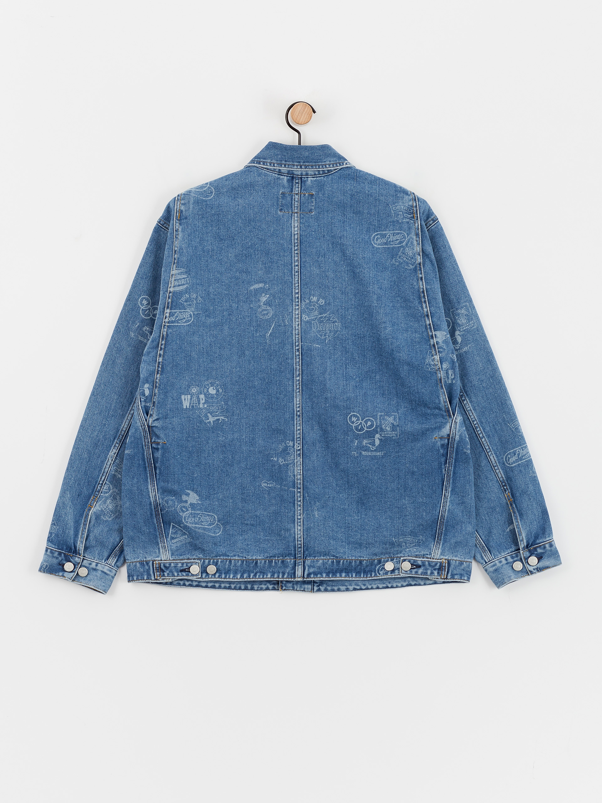 Carhartt WIP Stamp Jacket (stamp print/blue)