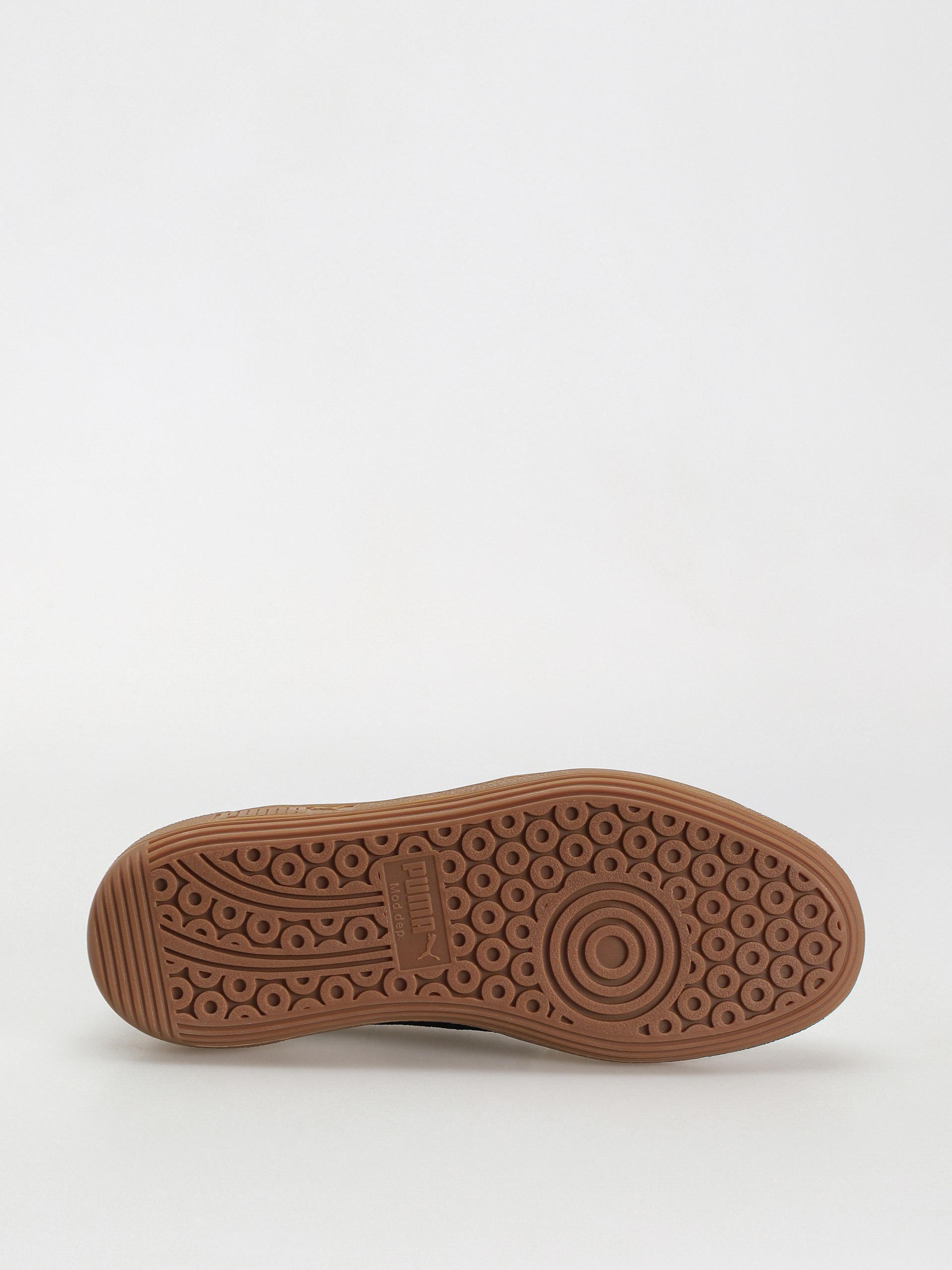 Puma Palermo Leather Shoes (puma white vapor gray gum)