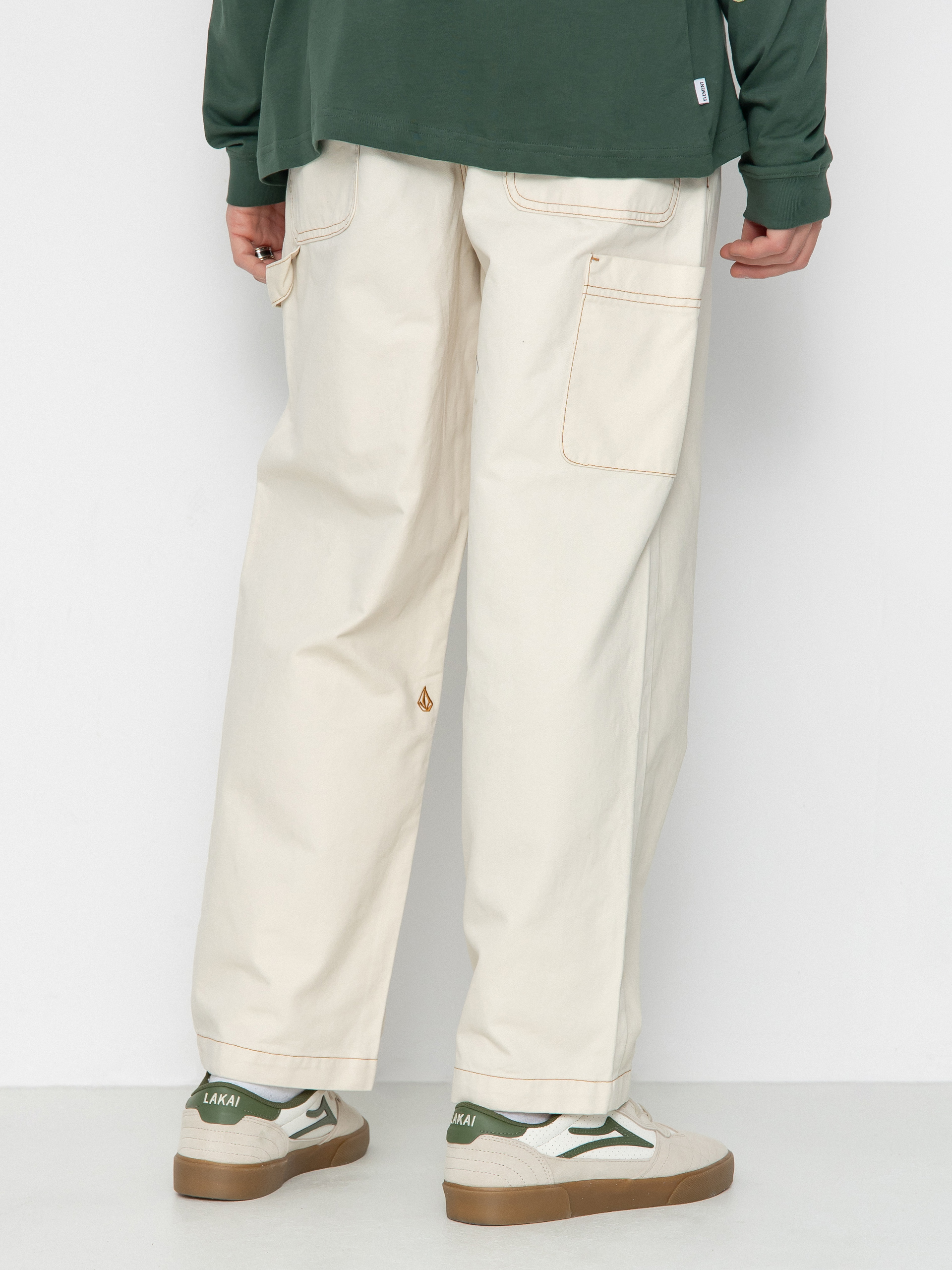Volcom Kraftsman Pants - white (dirty white)