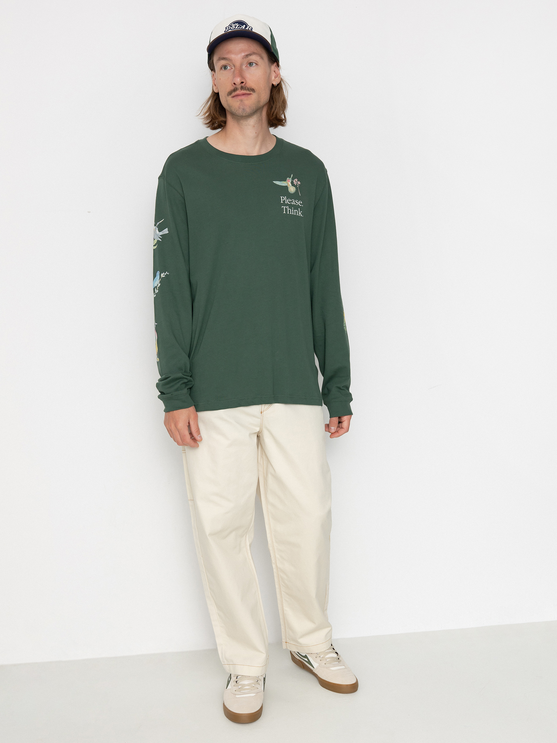 Element Sbxe Birds Longsleeve (garden topiary)