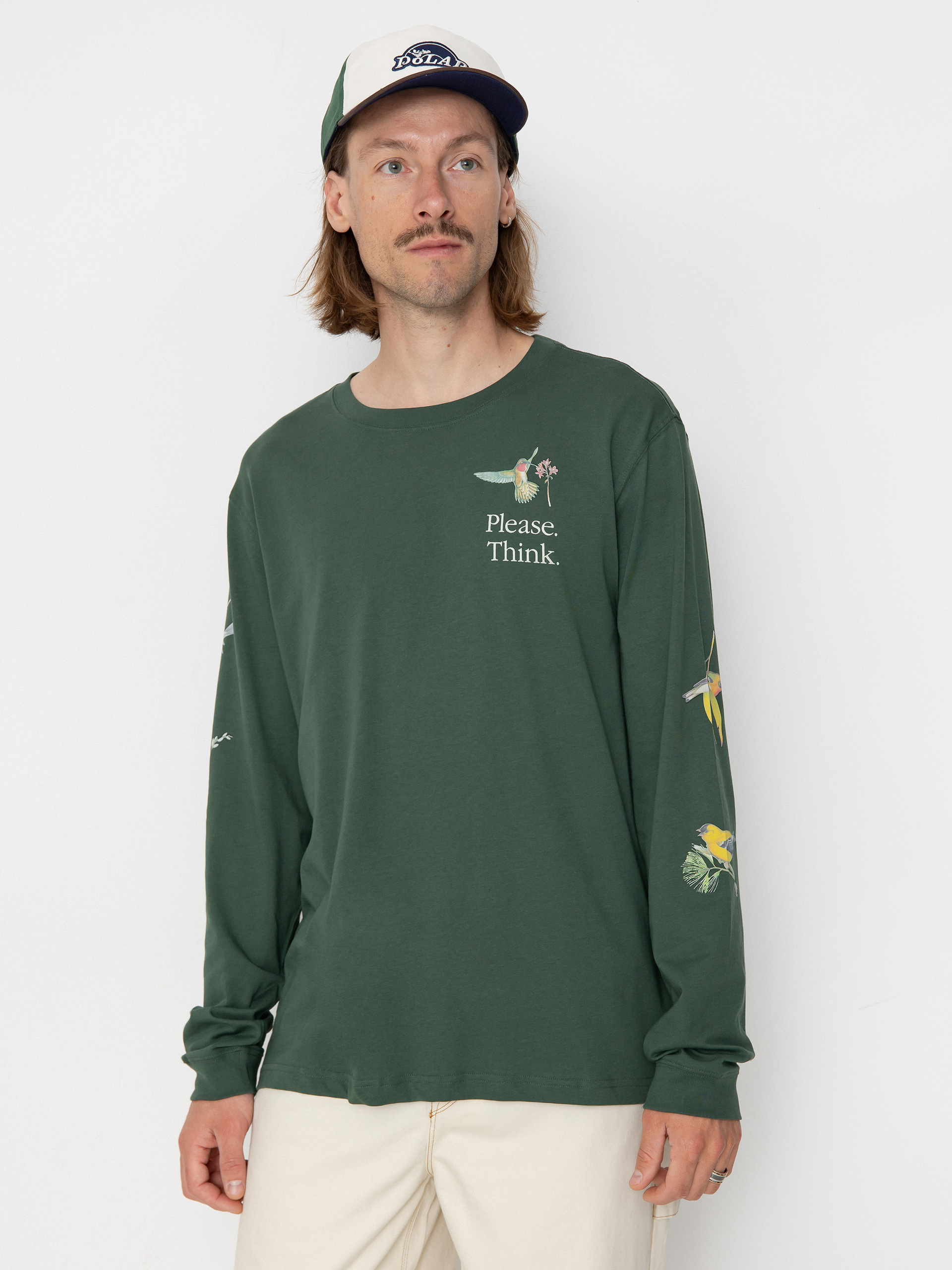 Element Sbxe Birds Longsleeve (garden topiary)