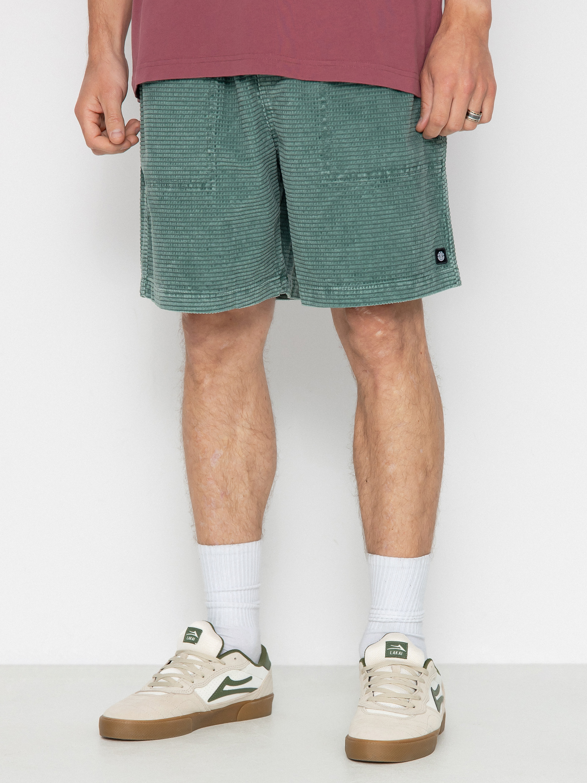 Element Chillin Cord Wk Shorts (garden topiary)