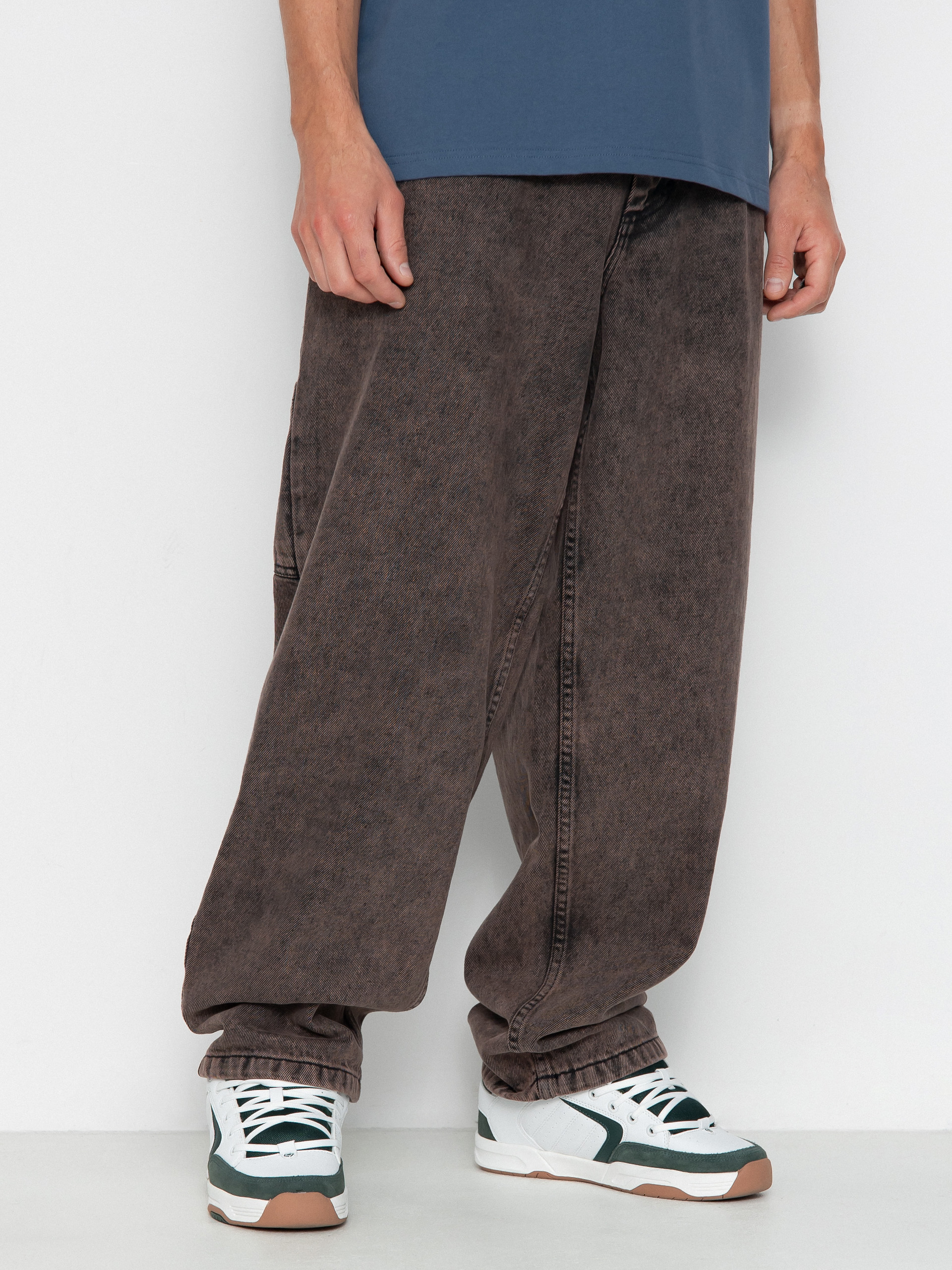 Polar Skate Co. Men's Big Boy Work Pants in Mud Brown Polar