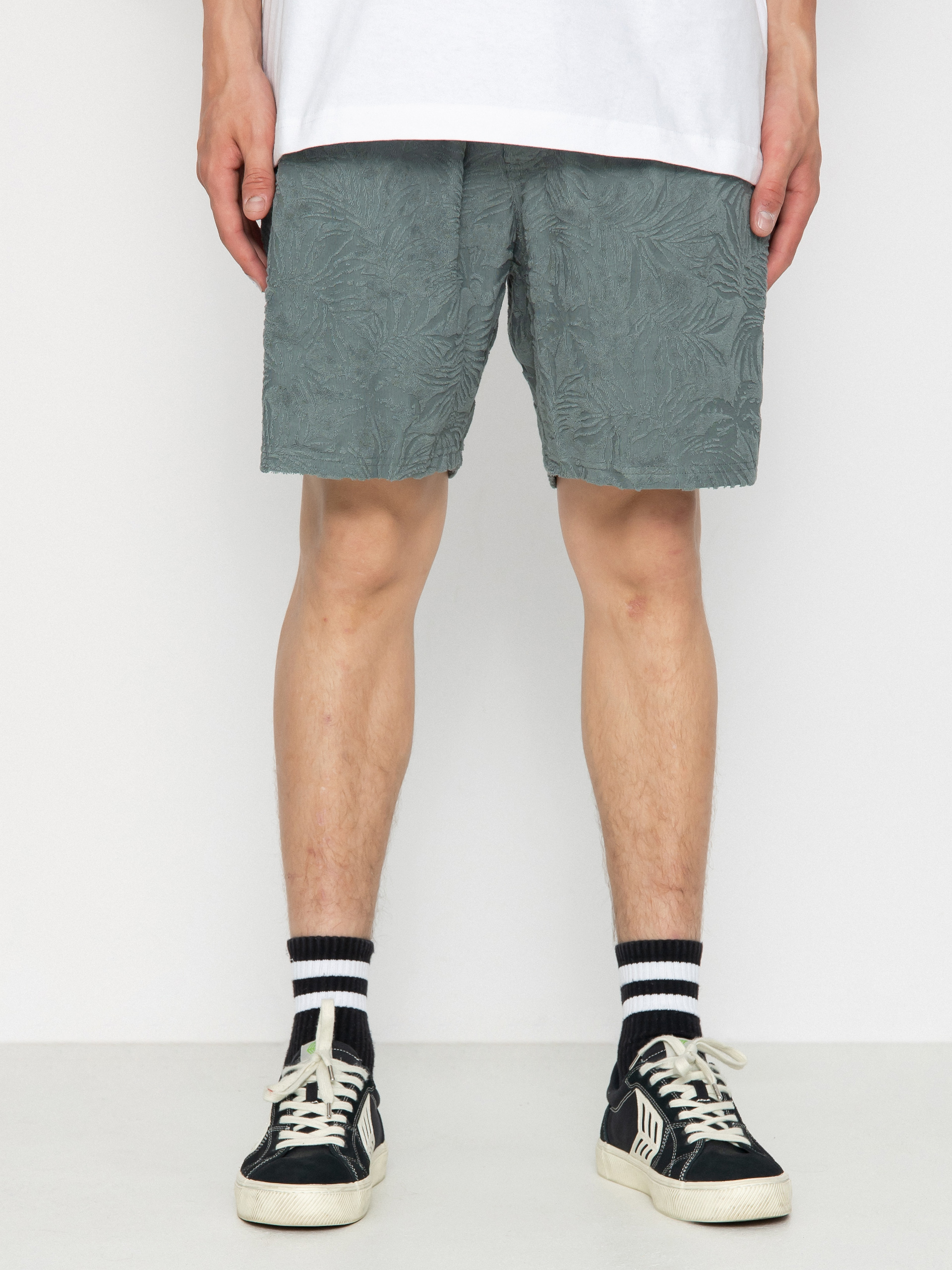 RVCA Palms Down Elastic Shorts (balsam green)