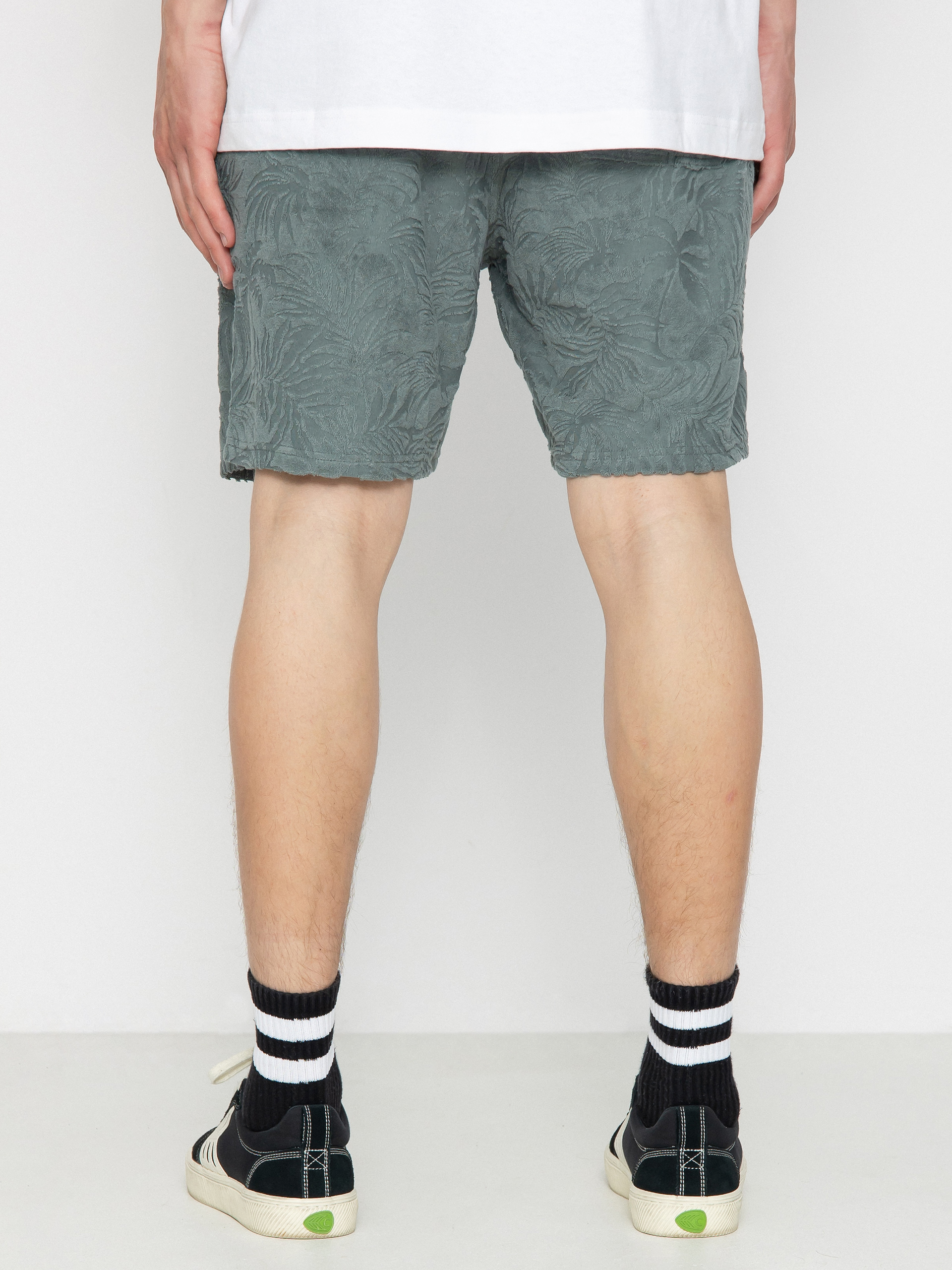 RVCA Palms Down Elastic Shorts (balsam green)