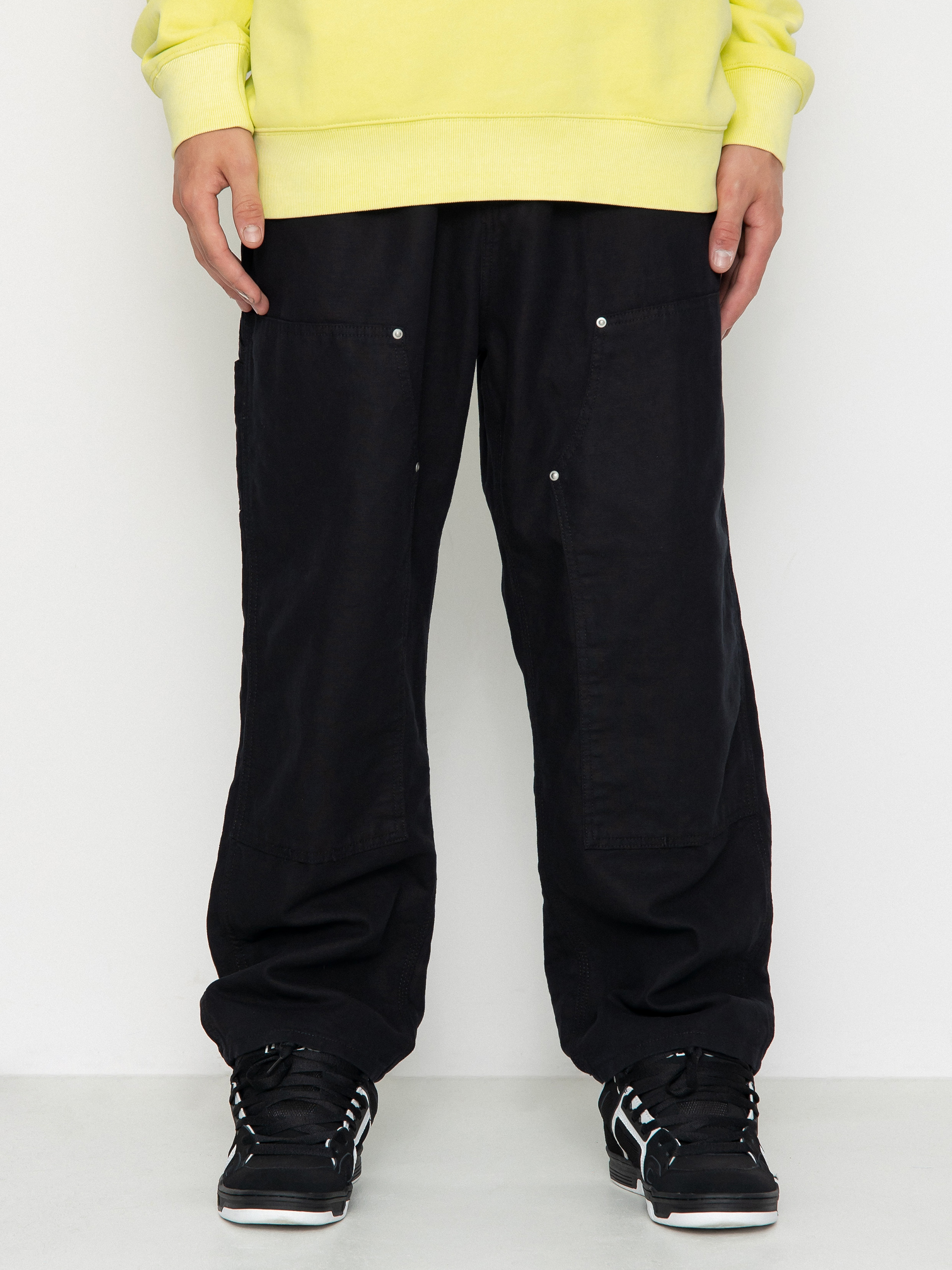 Carhartt WIP Walter Double Knee Pants black (black)