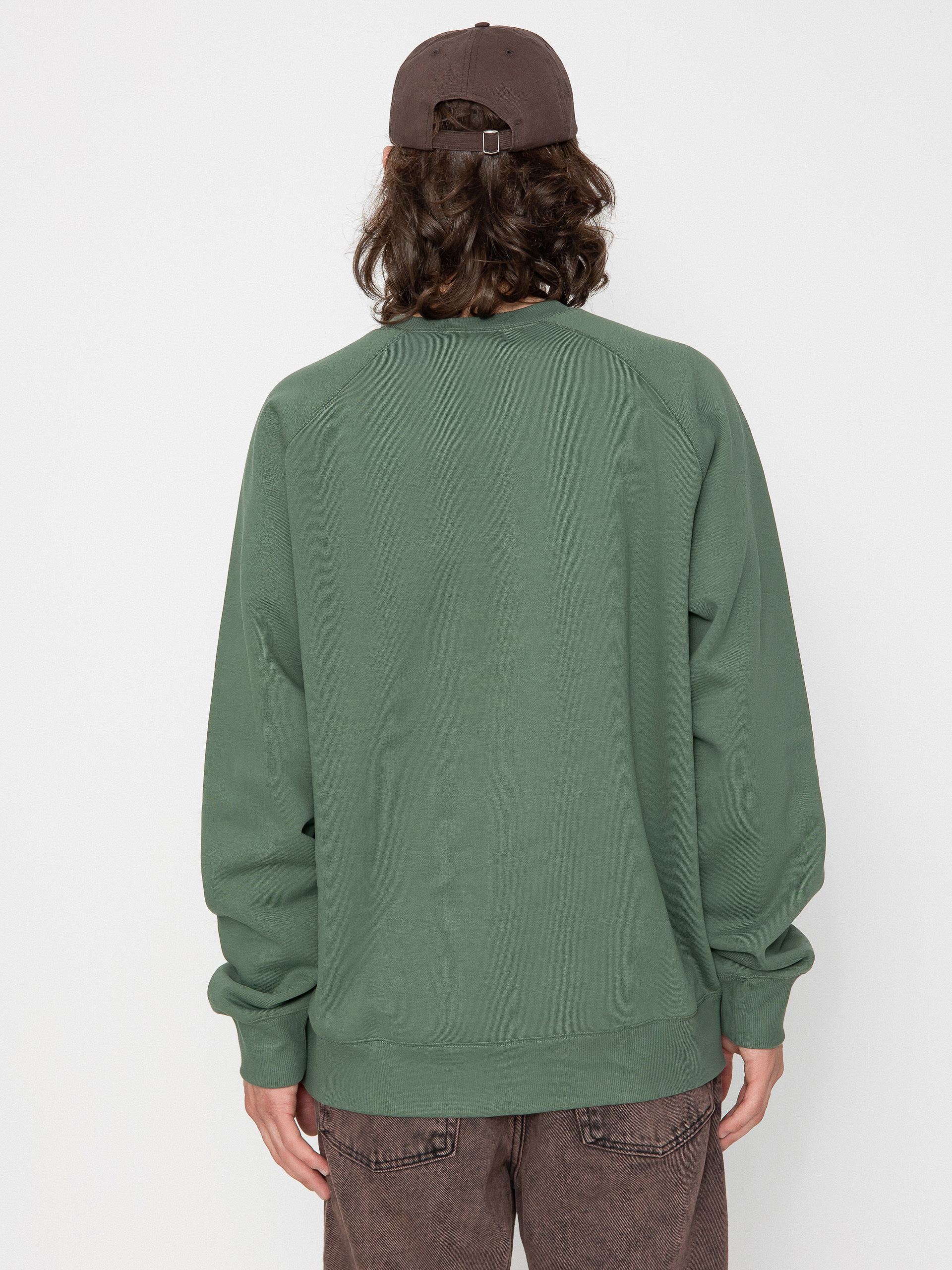 Carhartt WIP Chase Sweatshirt (duck green/gold)