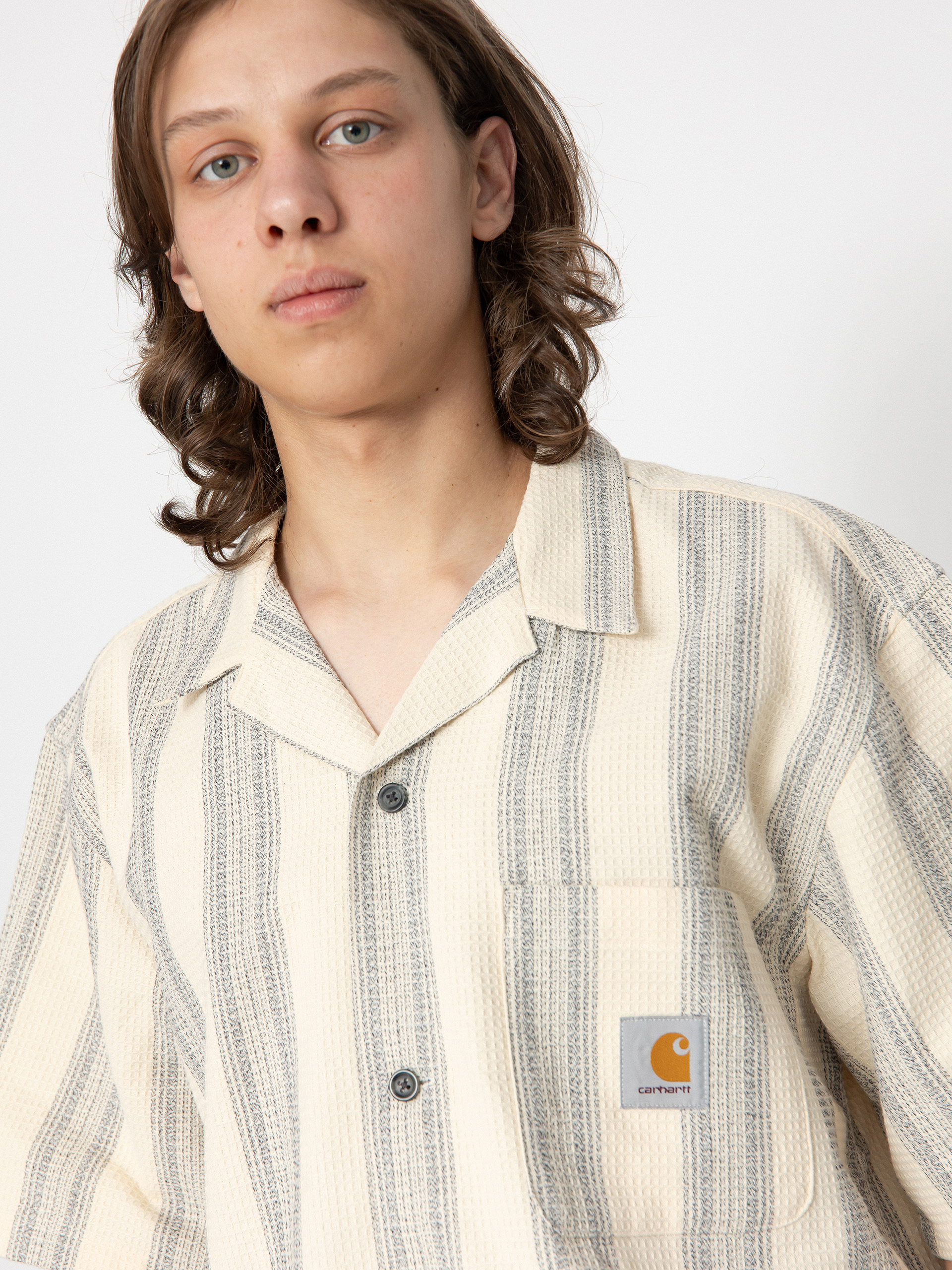 Carhartt WIP Dodson Hemd (dodson stripe/natural)