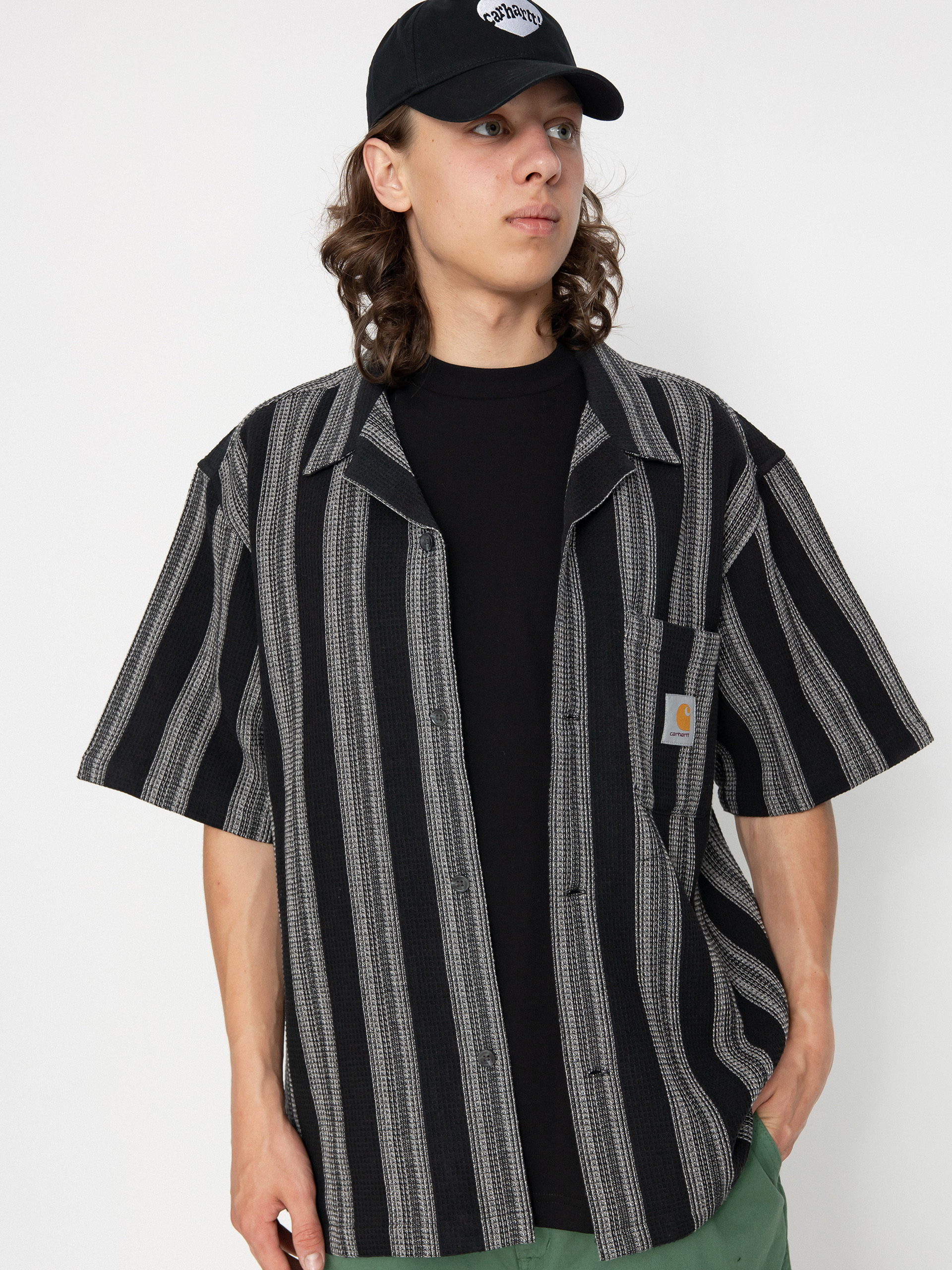 Carhartt WIP Dodson Shirt (dodson stripe/black)