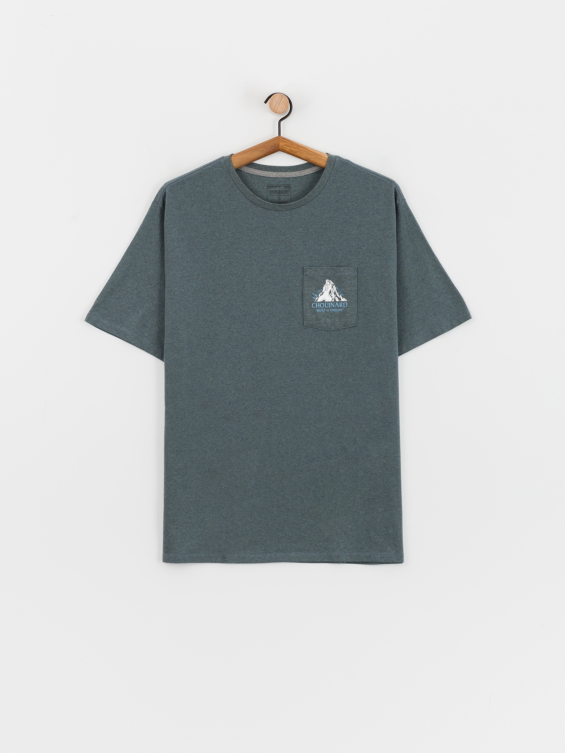 Patagonia Chouinard Crest Pocket Responsibili T-Shirt (nouveau green)