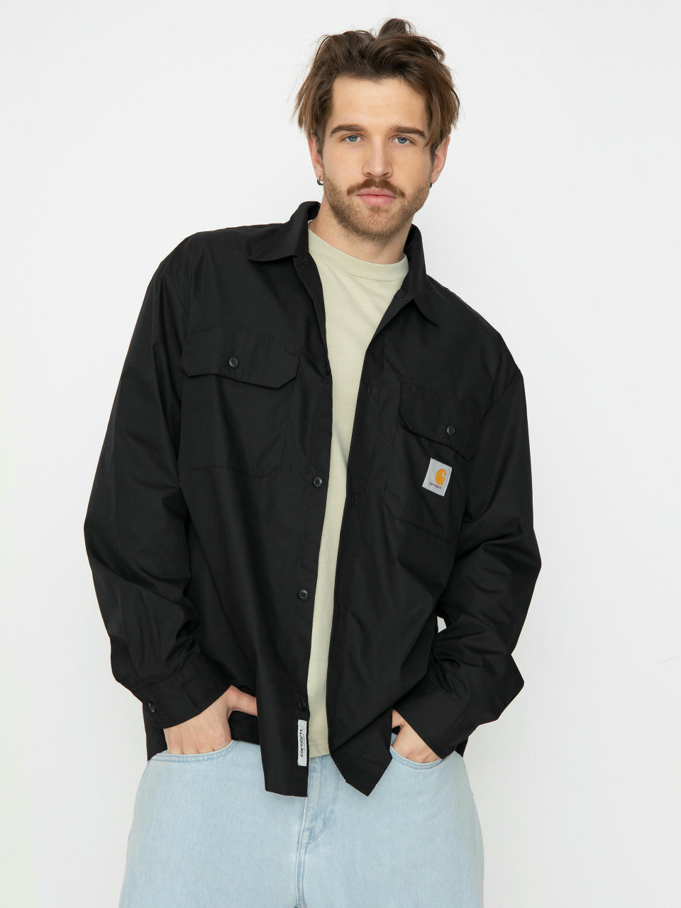 Carhartt WIP Craft LS Hemd (black)