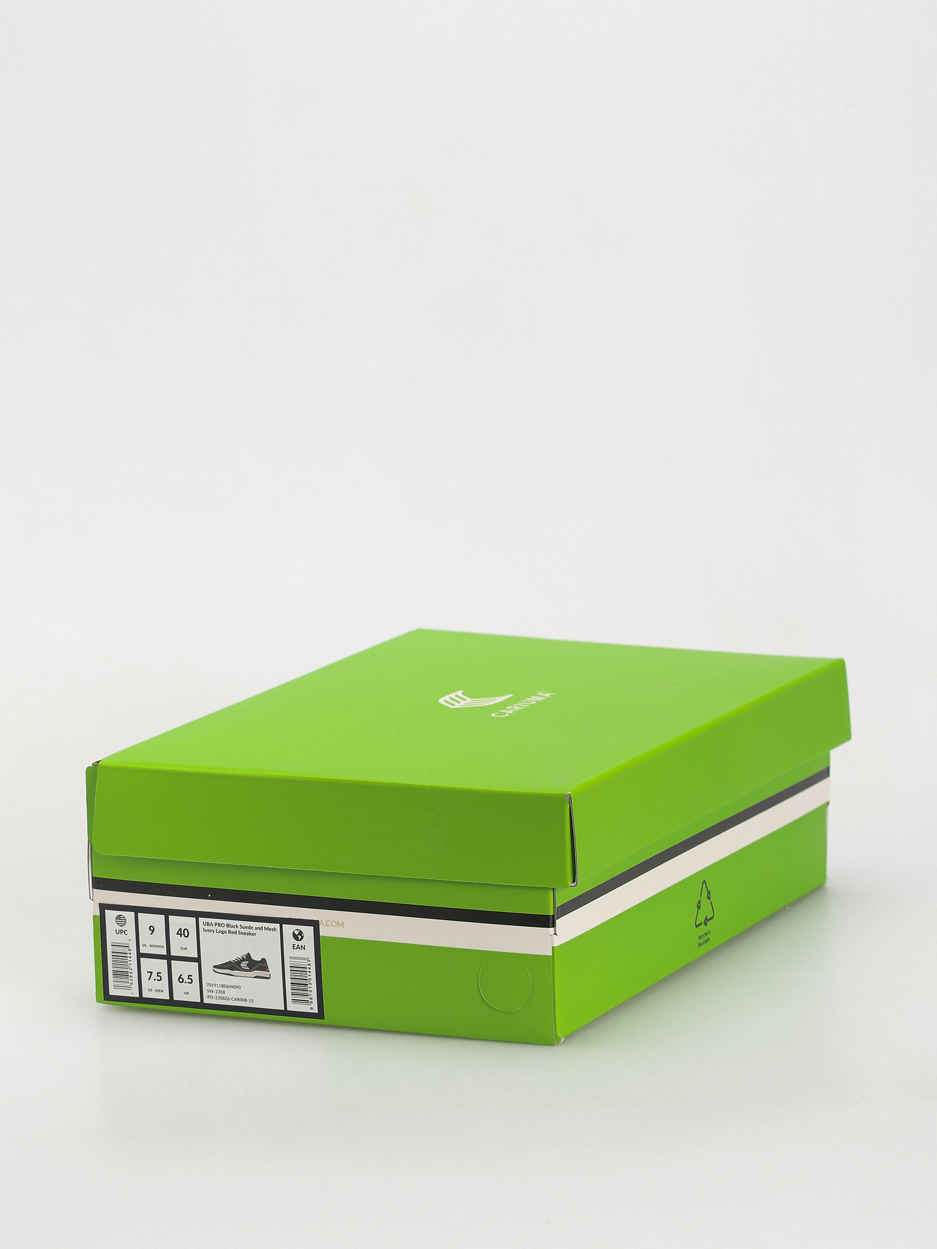 Cariuma UBA PRO Shoes (black/red & ivory)