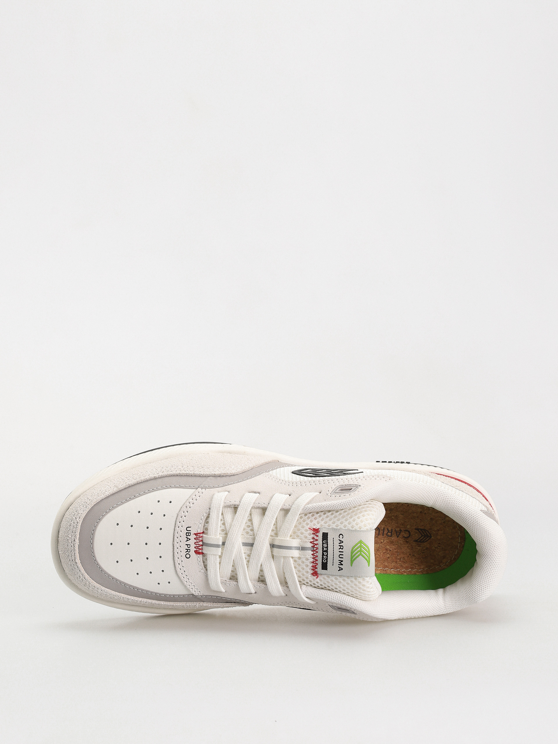 Cariuma UBA PRO Shoes (smoke white/red & black)