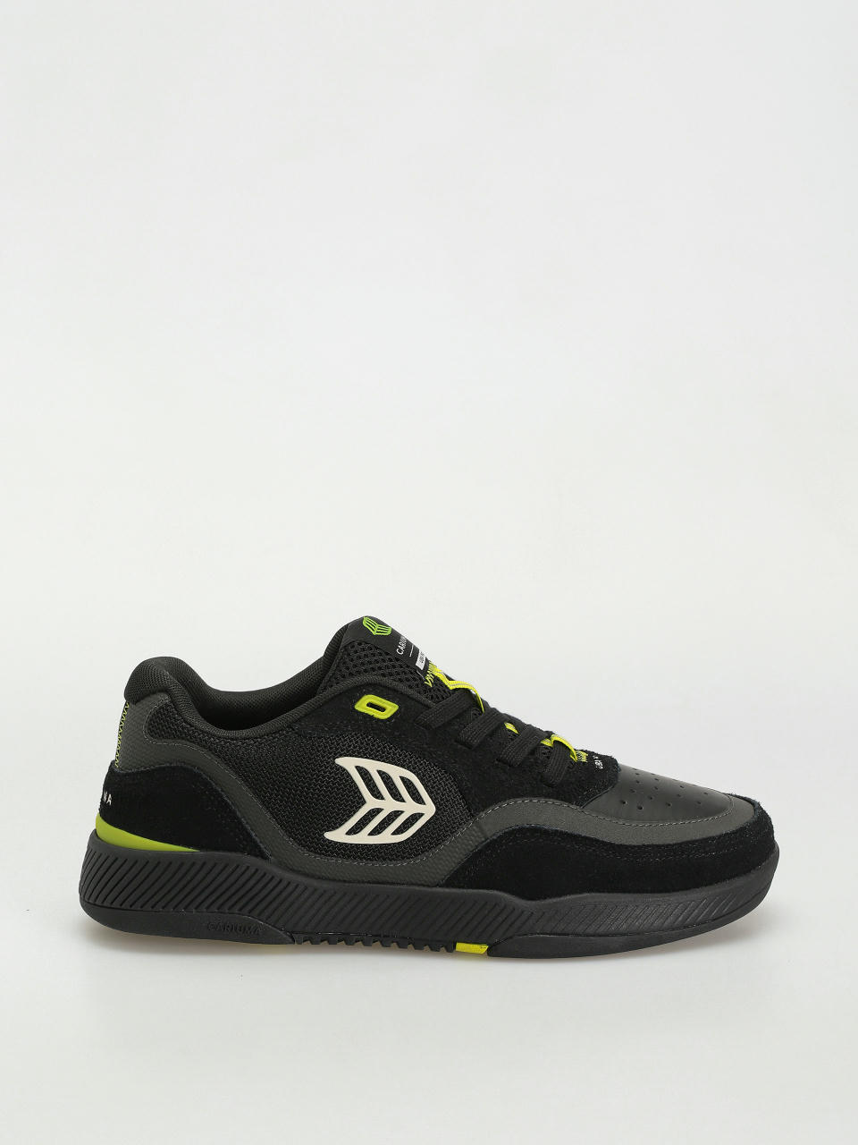 Cariuma UBA PRO Shoes (all black/green & off white)