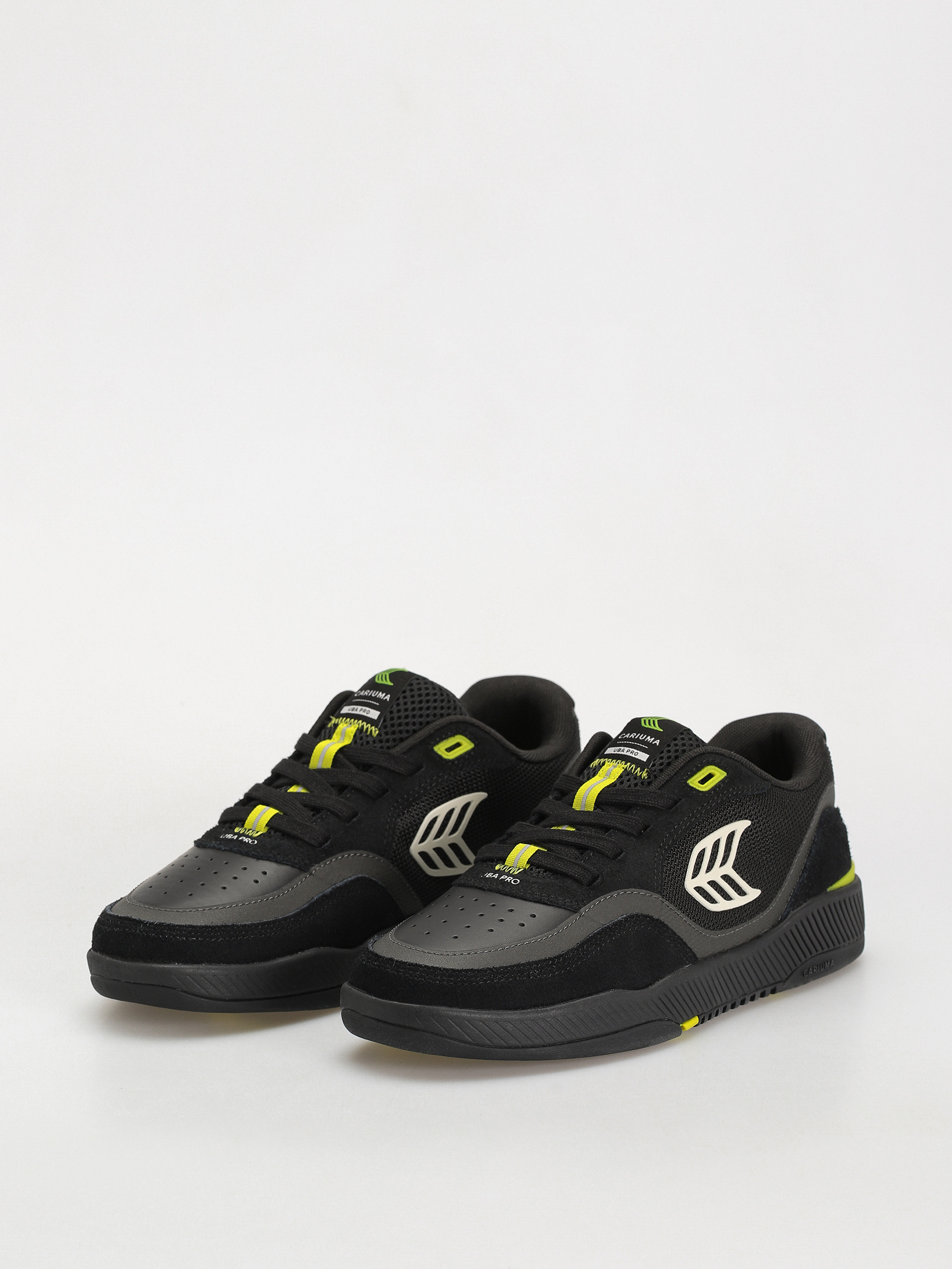 Cariuma UBA PRO Shoes (all black/green & off white)