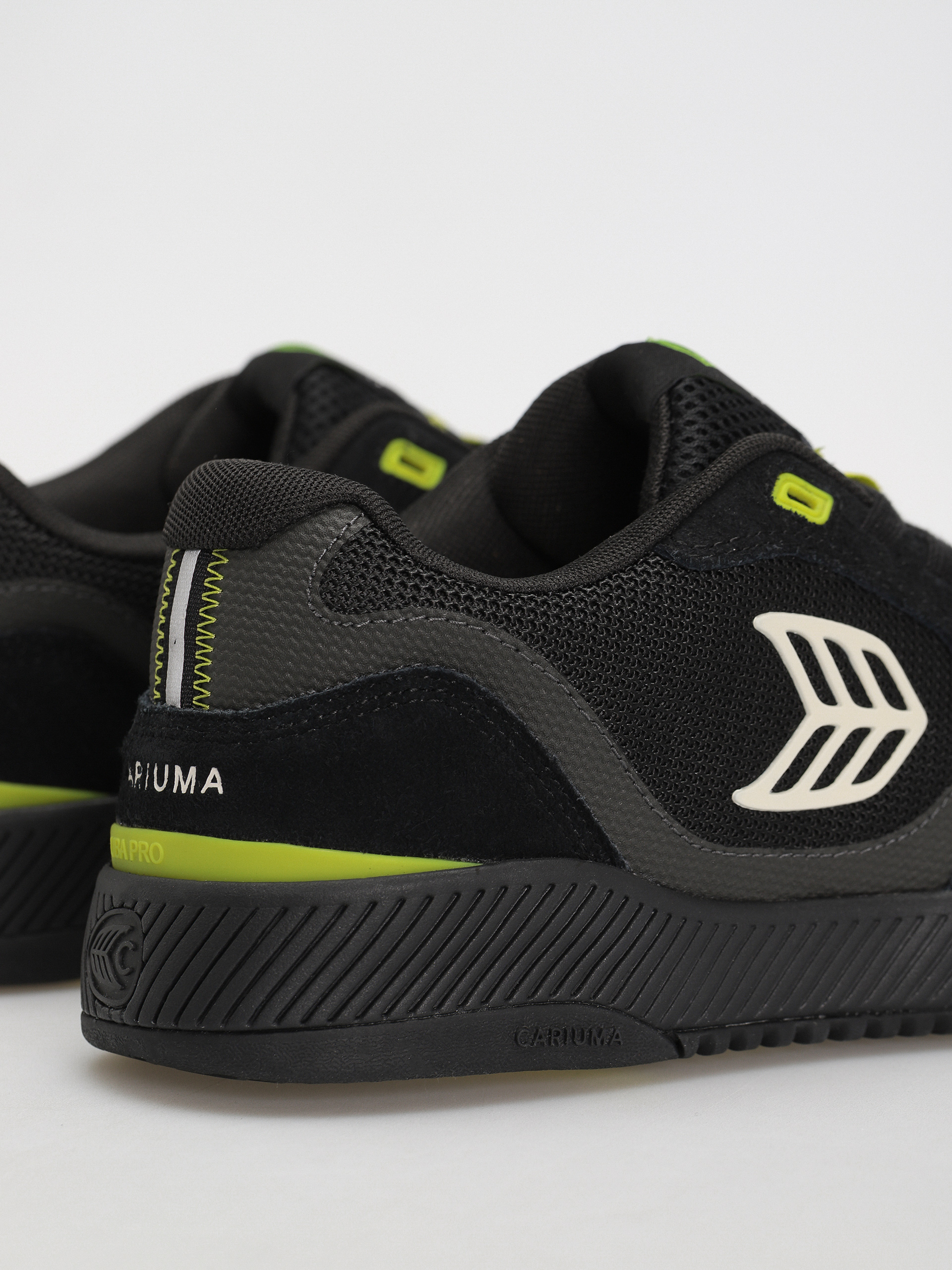 Cariuma UBA PRO Shoes (all black/green & off white)
