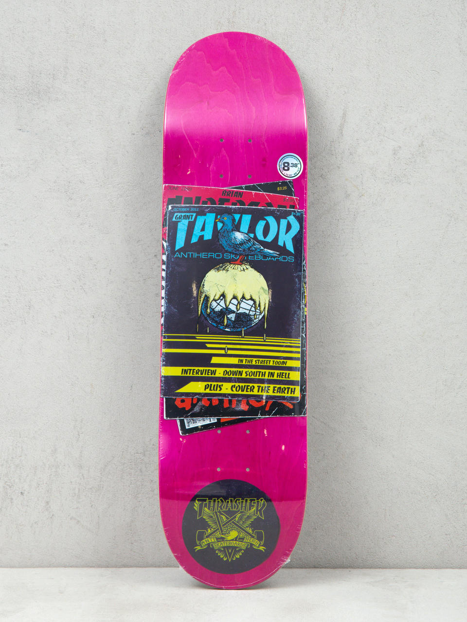 Antihero Grant Thrasher Deck (pink)