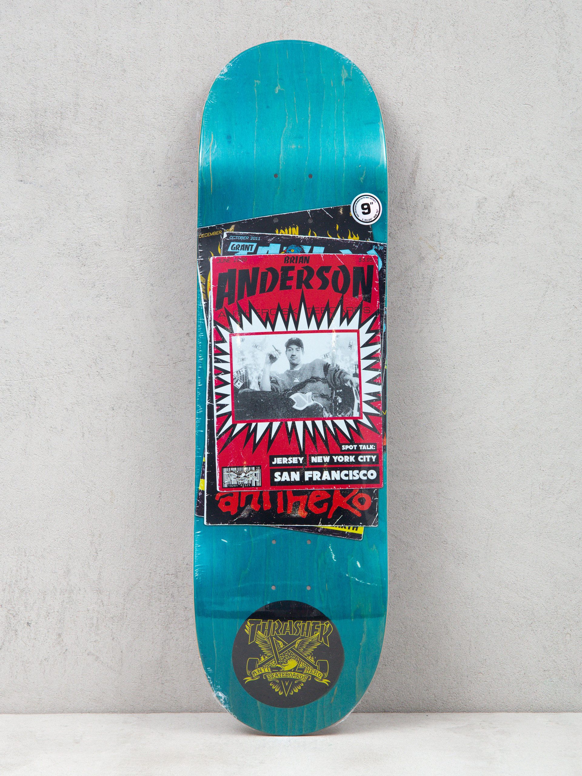 Antihero Deck Ba Thrasher (turquoise)